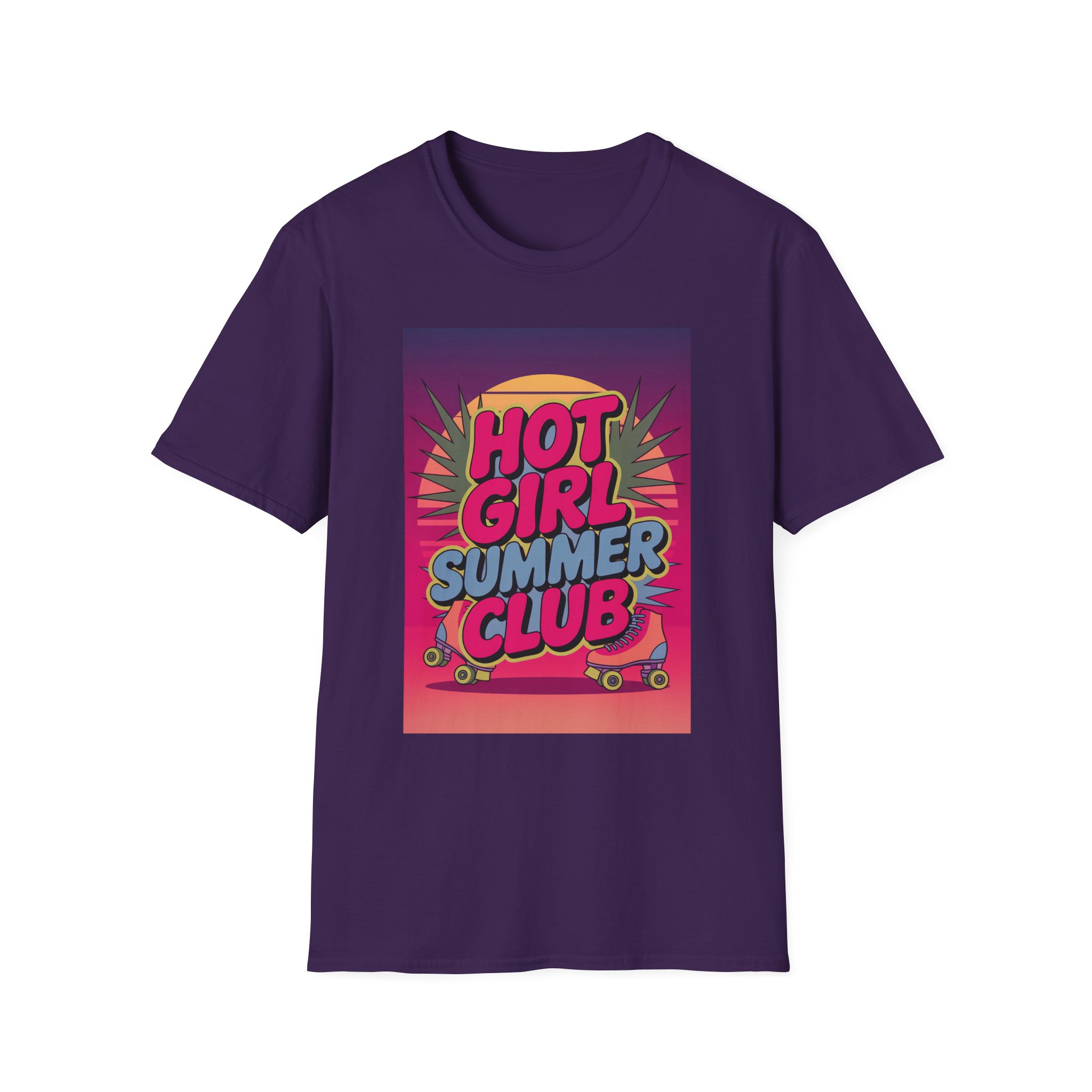 Softstyle T-Shirt, Fun Retro Graphic Tee, Summer Vibes Shirt - Image 43