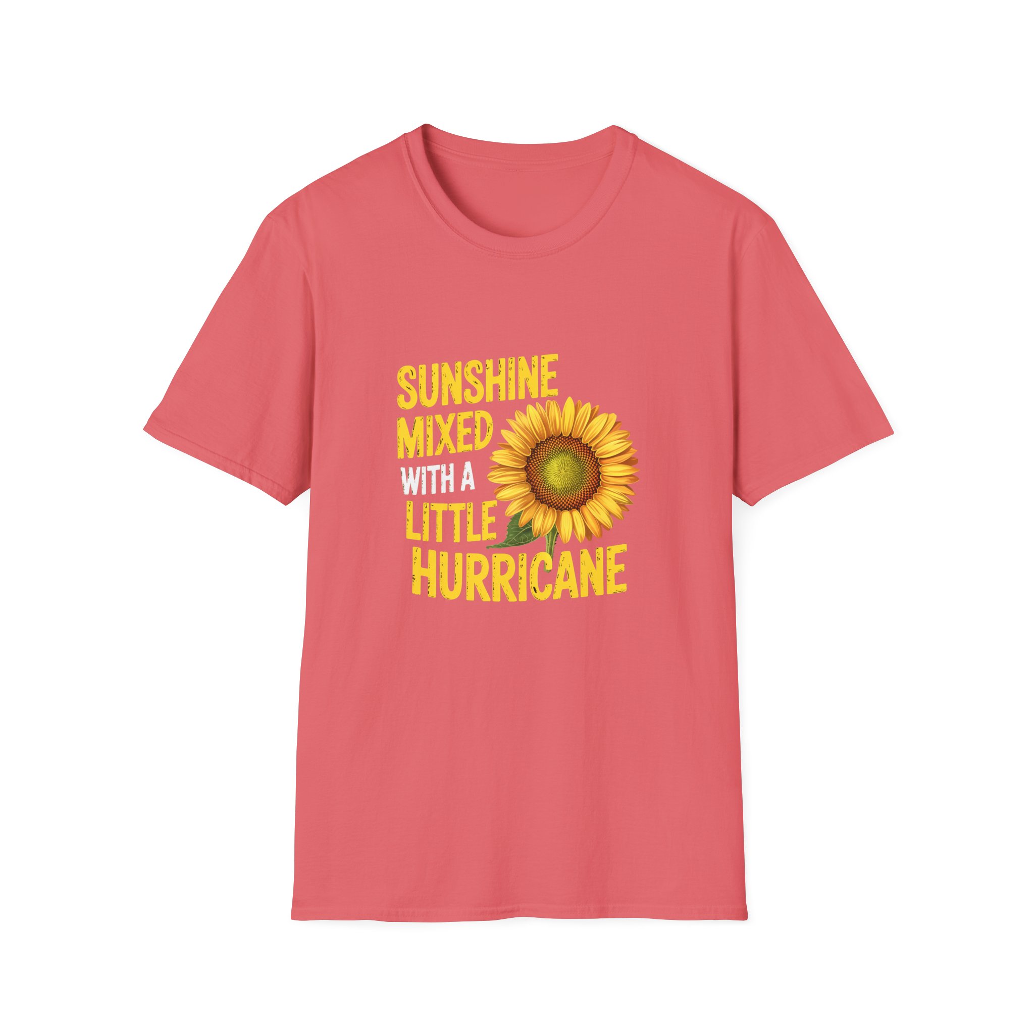 Sunshine & Hurricane T-Shirt – Bright Summer Vibes, Gift for Nature Lovers, Fun Casual Tee, Positive Quote Shirt, Unisex - Image 5
