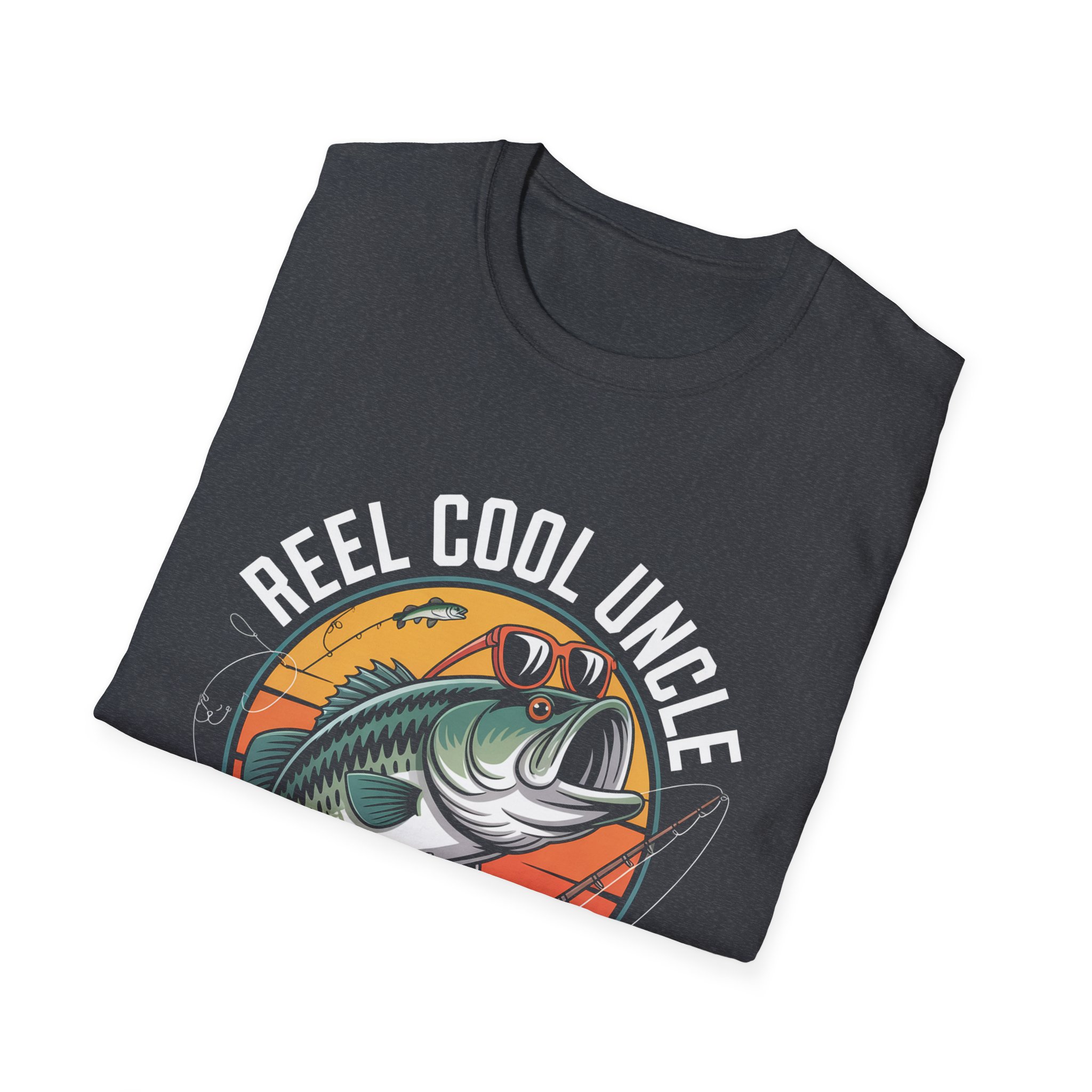 Reel Cool Uncle Fishing T-Shirt | Casual Gift for Fishermen, Outdoor Apparel, Summer Style, Birthday, Father's Day - Image 48