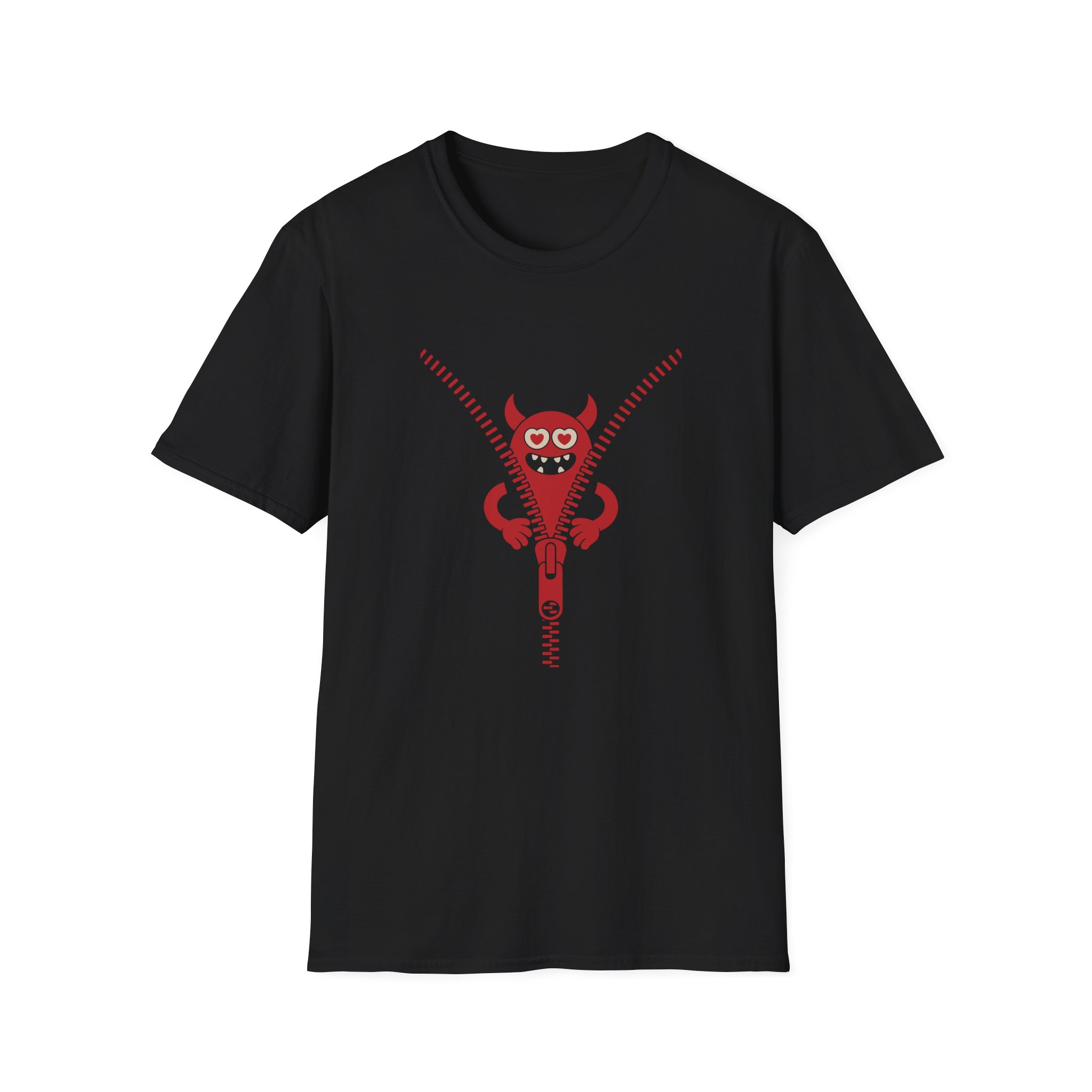 Devilish Charm Unisex T-Shirt | Fun Graphic Tee, Casual Wear, Unique Gift, Halloween Costume, Statement Style