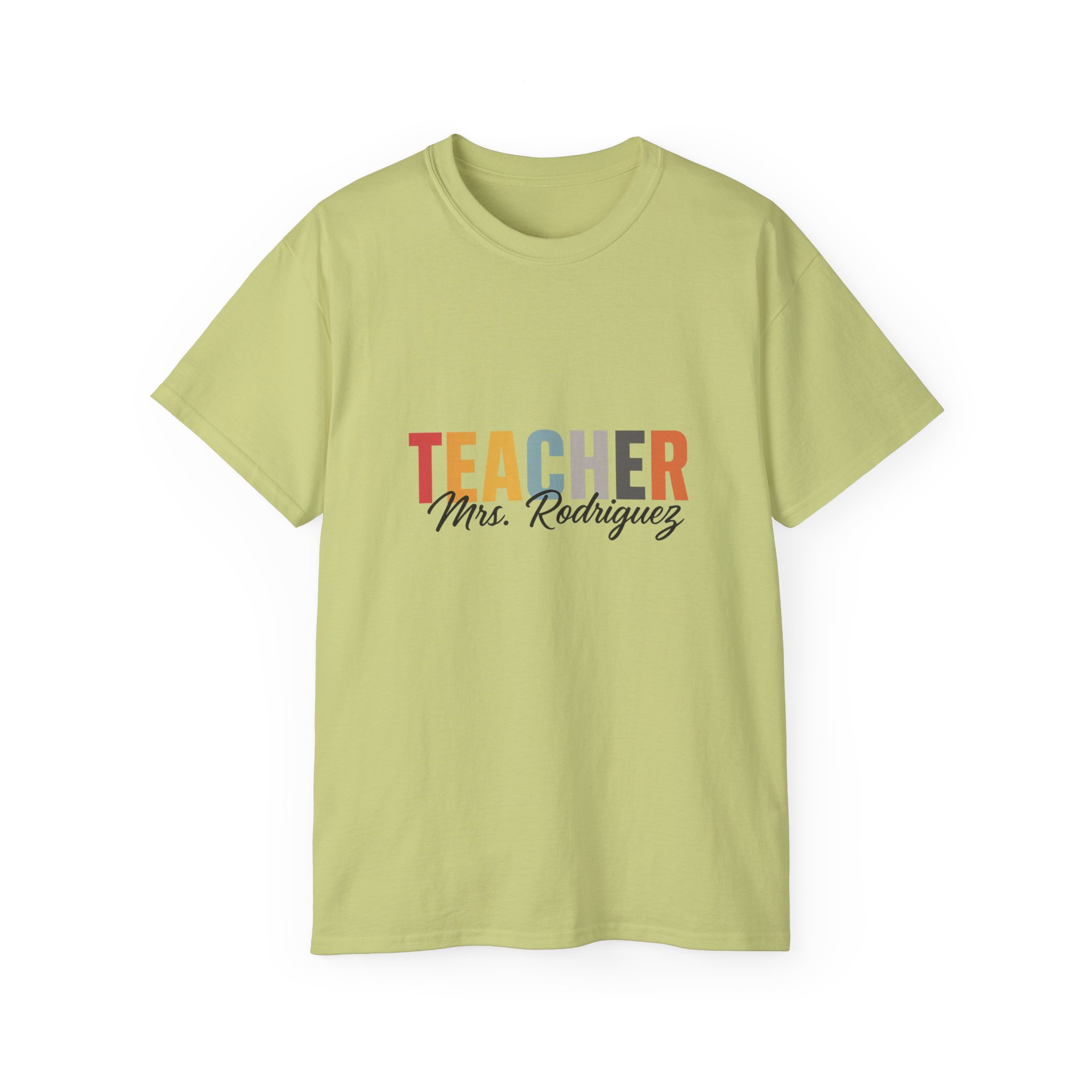 Personalized Teacher Tee for Educators, Great Gift for Teachers, Unisex Cotton Shirt, Back to School Apparel, Teacher's Day - Image 33