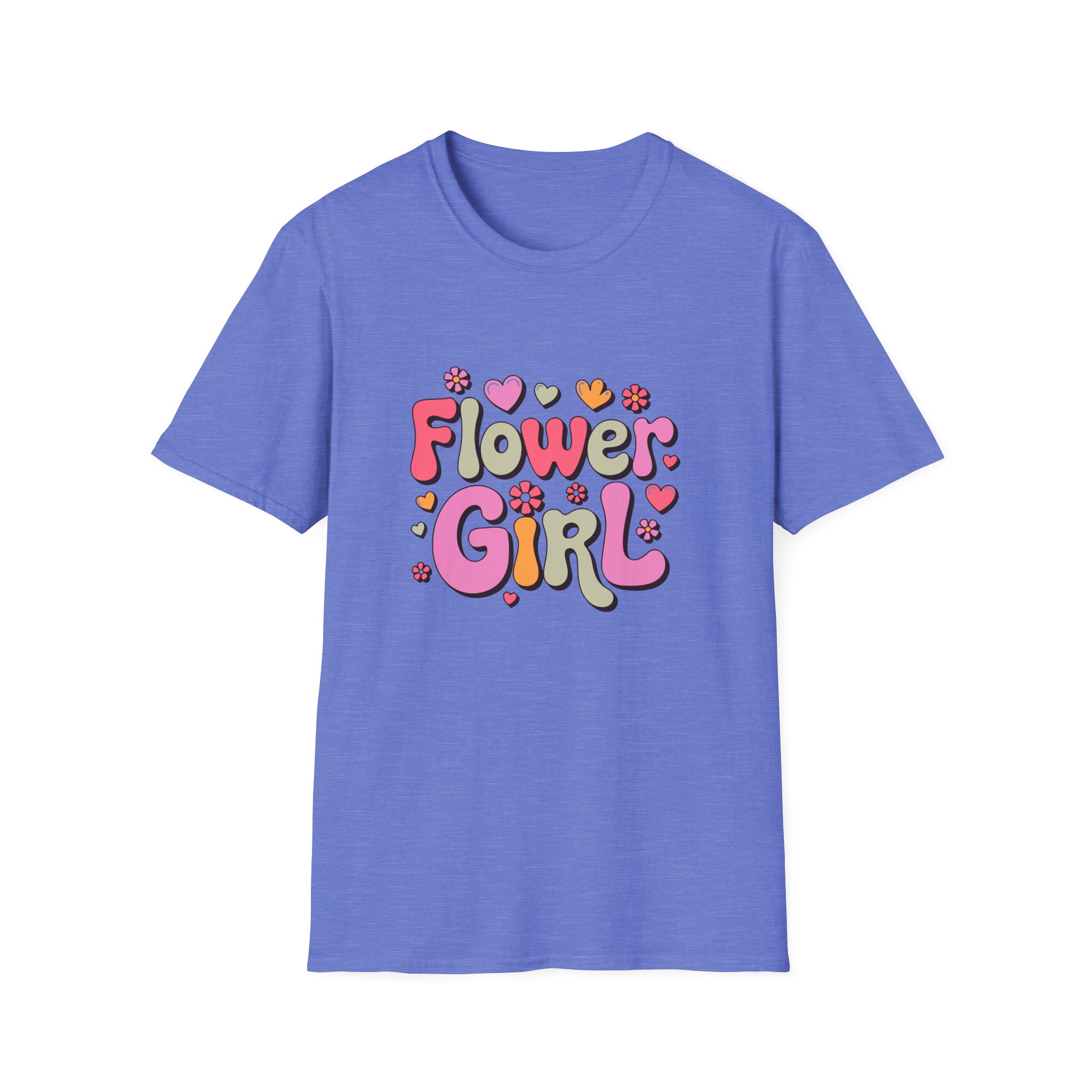 Flower Girl T-Shirt, Fun Floral Graphic Tee, Unisex Casual Shirt, Perfect for Spring Celebrations, Gift for Flower Girls - Image 21