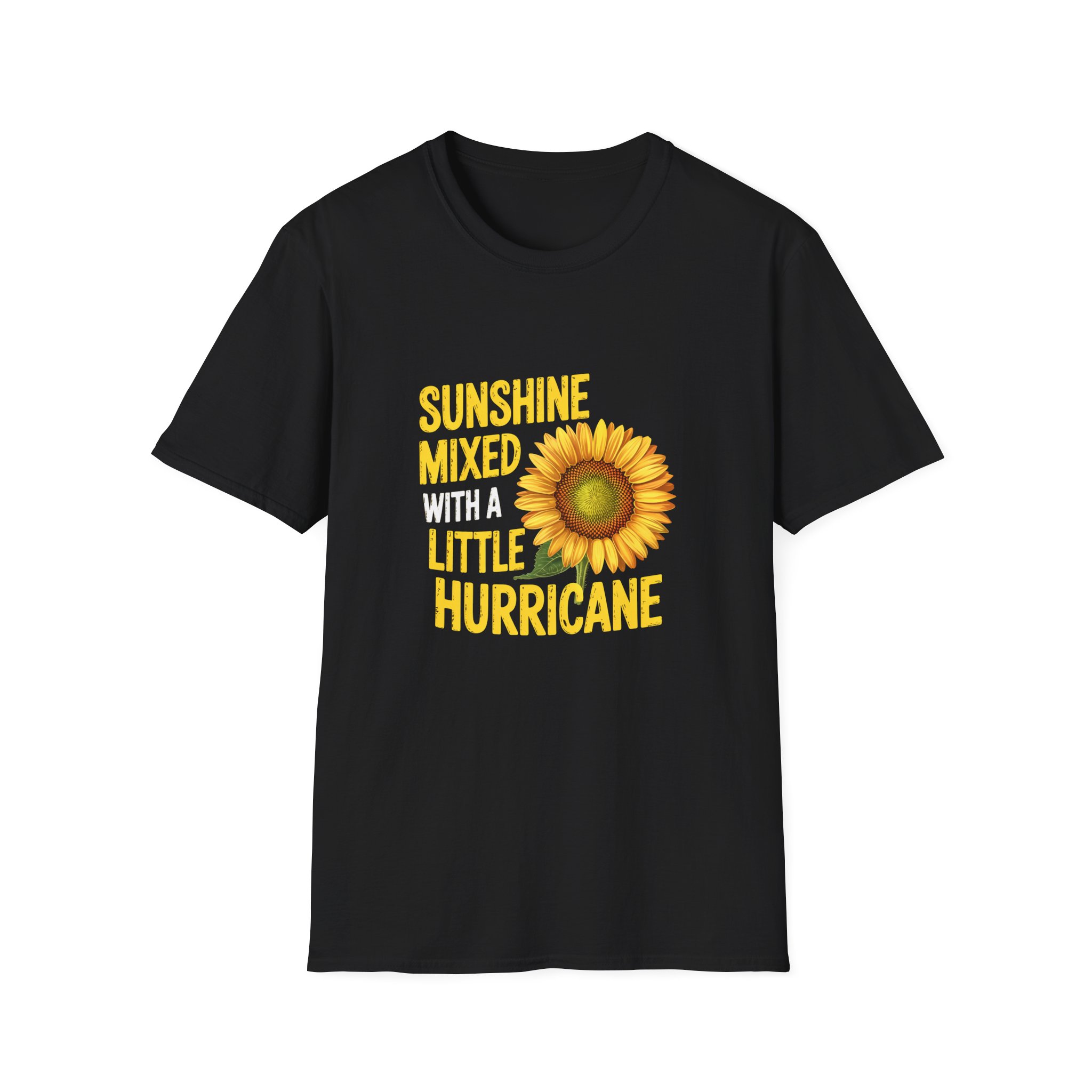 Sunshine & Hurricane T-Shirt – Bright Summer Vibes, Gift for Nature Lovers, Fun Casual Tee, Positive Quote Shirt, Unisex - Image 9