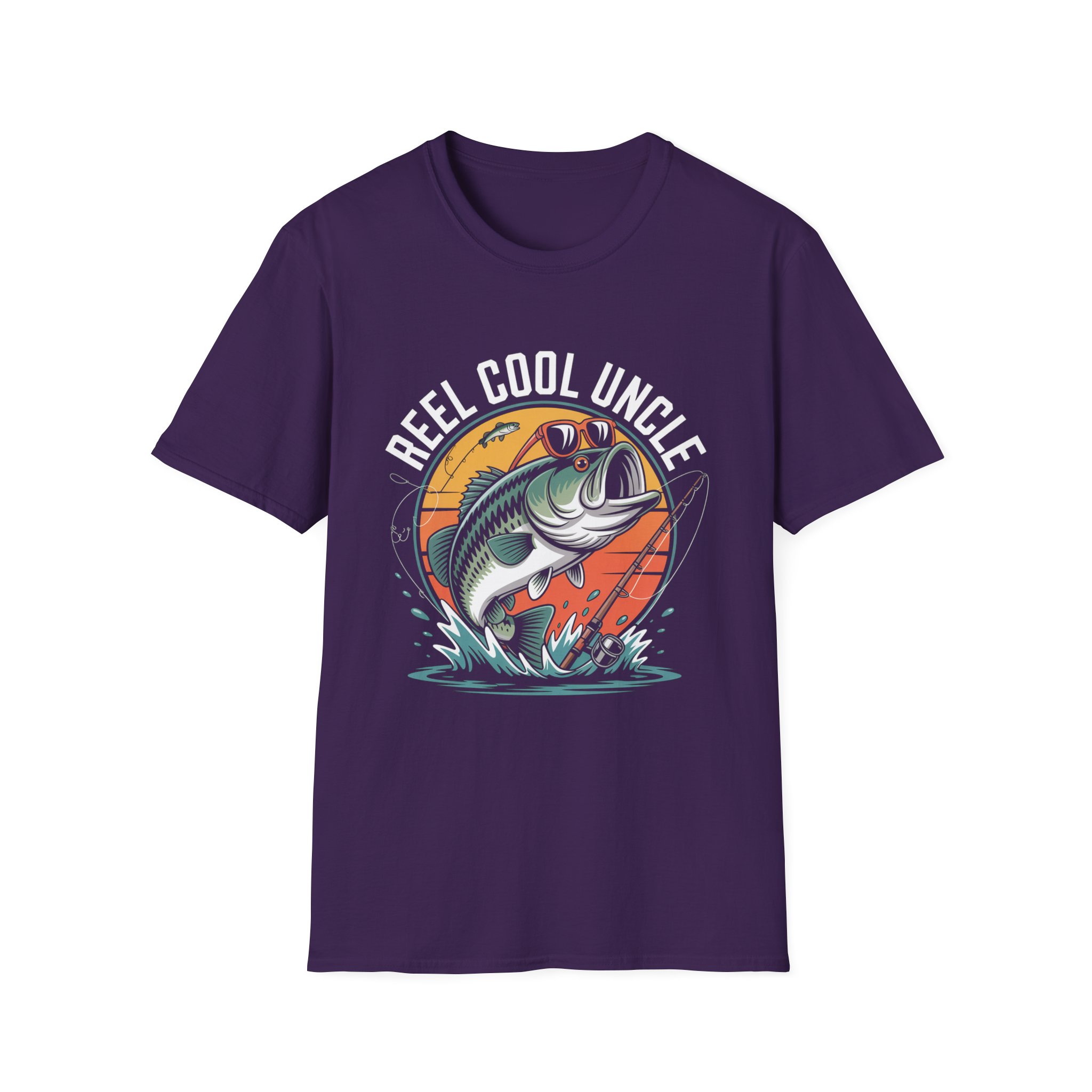 Reel Cool Uncle Fishing T-Shirt | Casual Gift for Fishermen, Outdoor Apparel, Summer Style, Birthday, Father's Day - Image 57