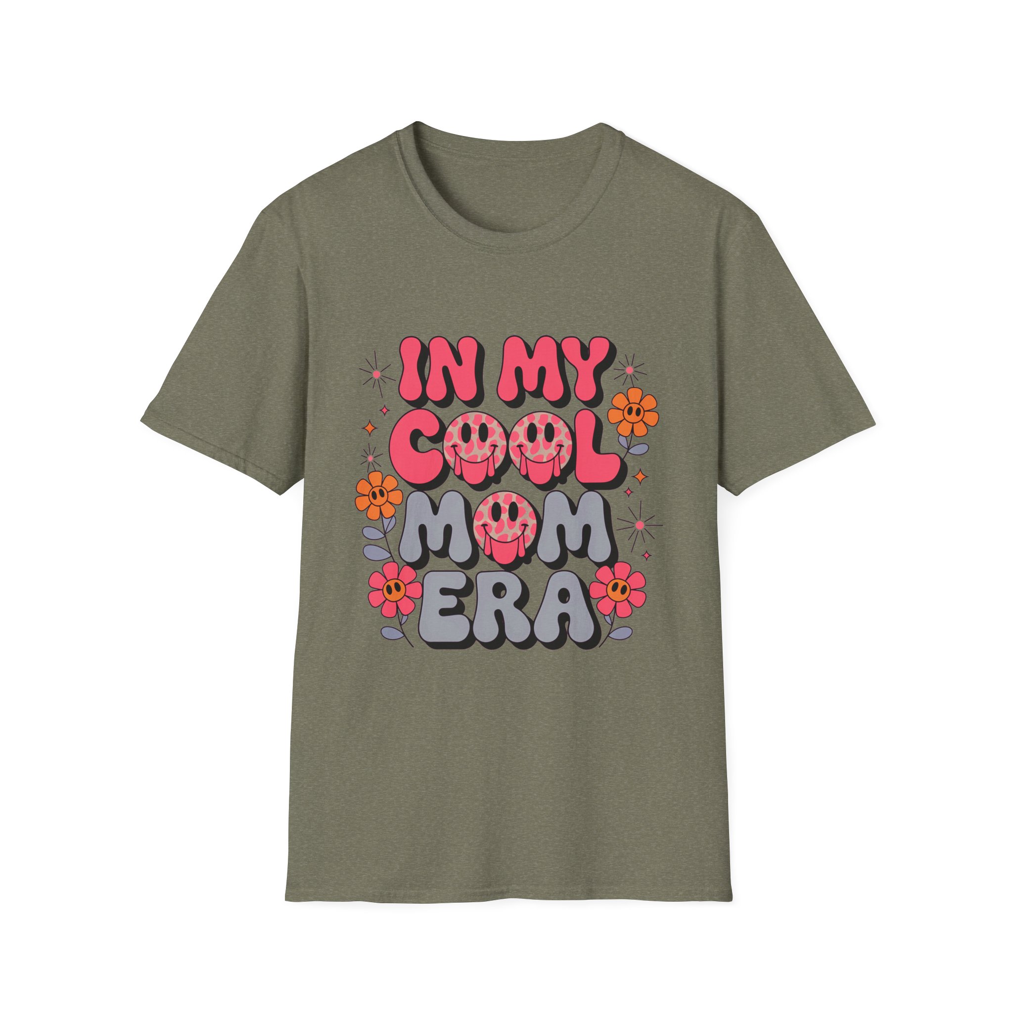 Trendy Unisex T-Shirt - 'In My Cool Mom Era', Gift for Moms, Mother's Day, Casual Wear, Fun Floral Tee - Image 17