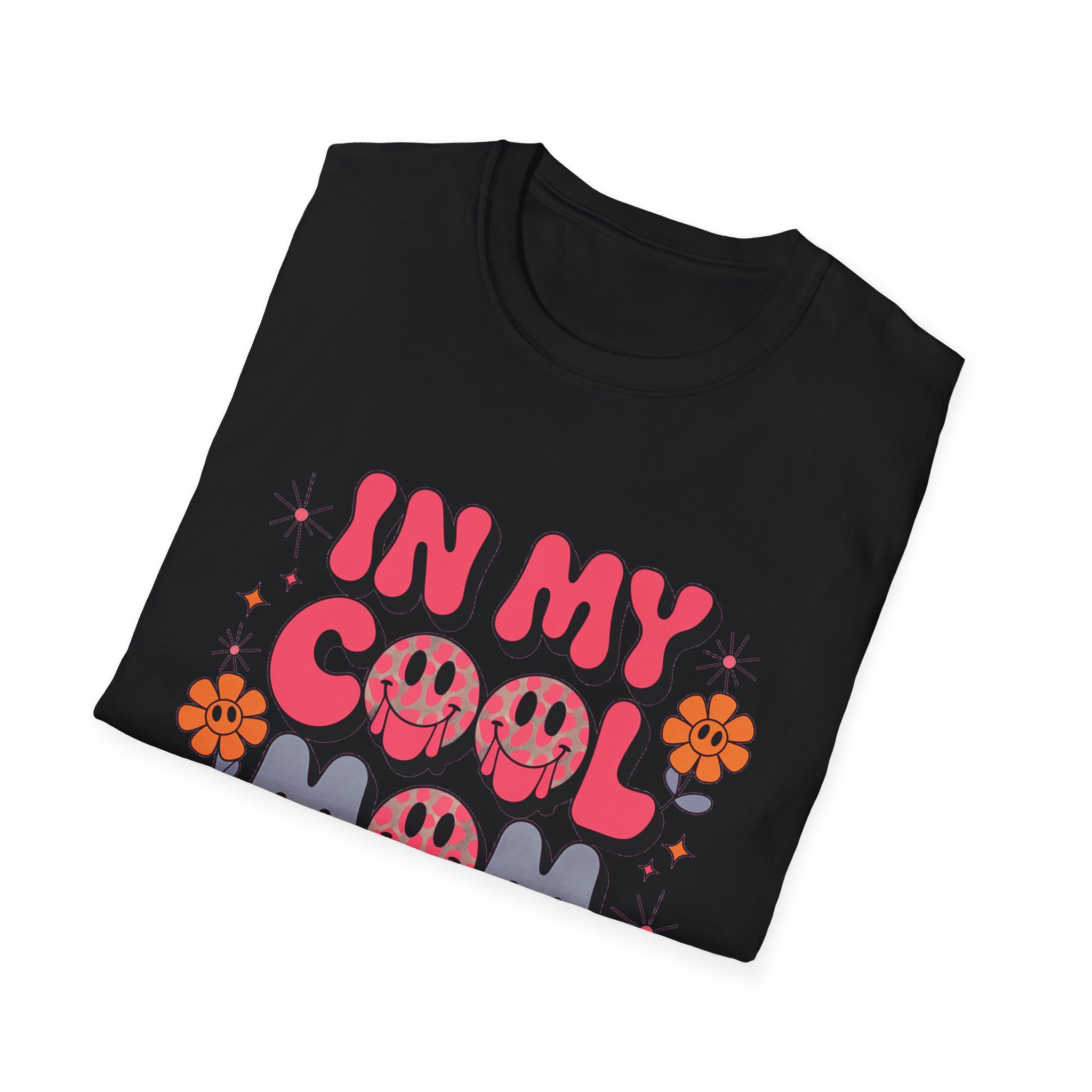 Trendy Unisex T-Shirt - 'In My Cool Mom Era', Gift for Moms, Mother's Day, Casual Wear, Fun Floral Tee - Image 8