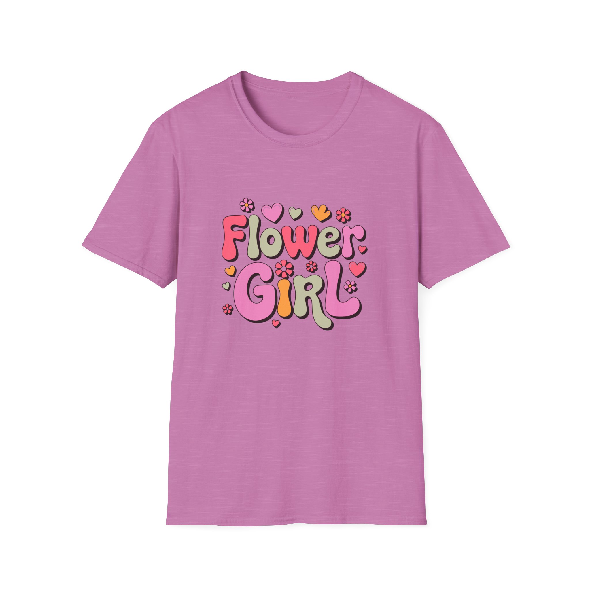 Flower Girl T-Shirt, Fun Floral Graphic Tee, Unisex Casual Shirt, Perfect for Spring Celebrations, Gift for Flower Girls - Image 45
