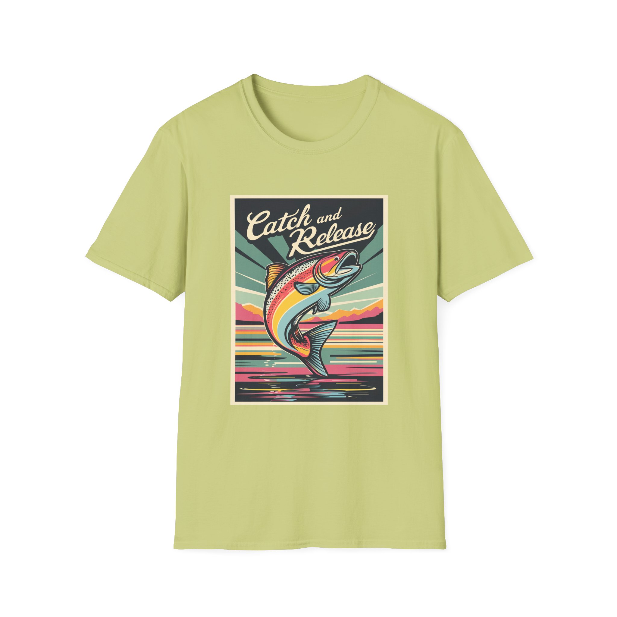 Catch and Release Fishing T-Shirt | Unisex Softstyle Tee | Perfect for Anglers, Gifts for Fishermen, Outdoor - Image 13