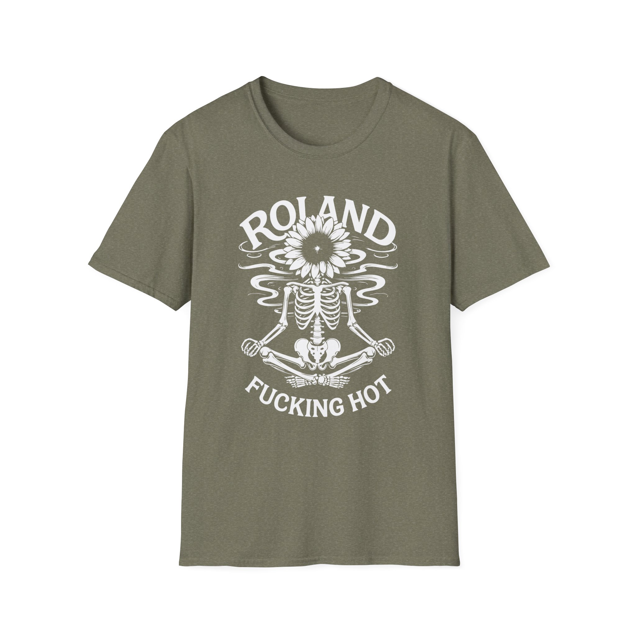 Roland Skeleton T-Shirt, Fun Summer Tee, Gift for Friends, Casual Outfit, Festival Wear, Halloween Apparel - Image 13
