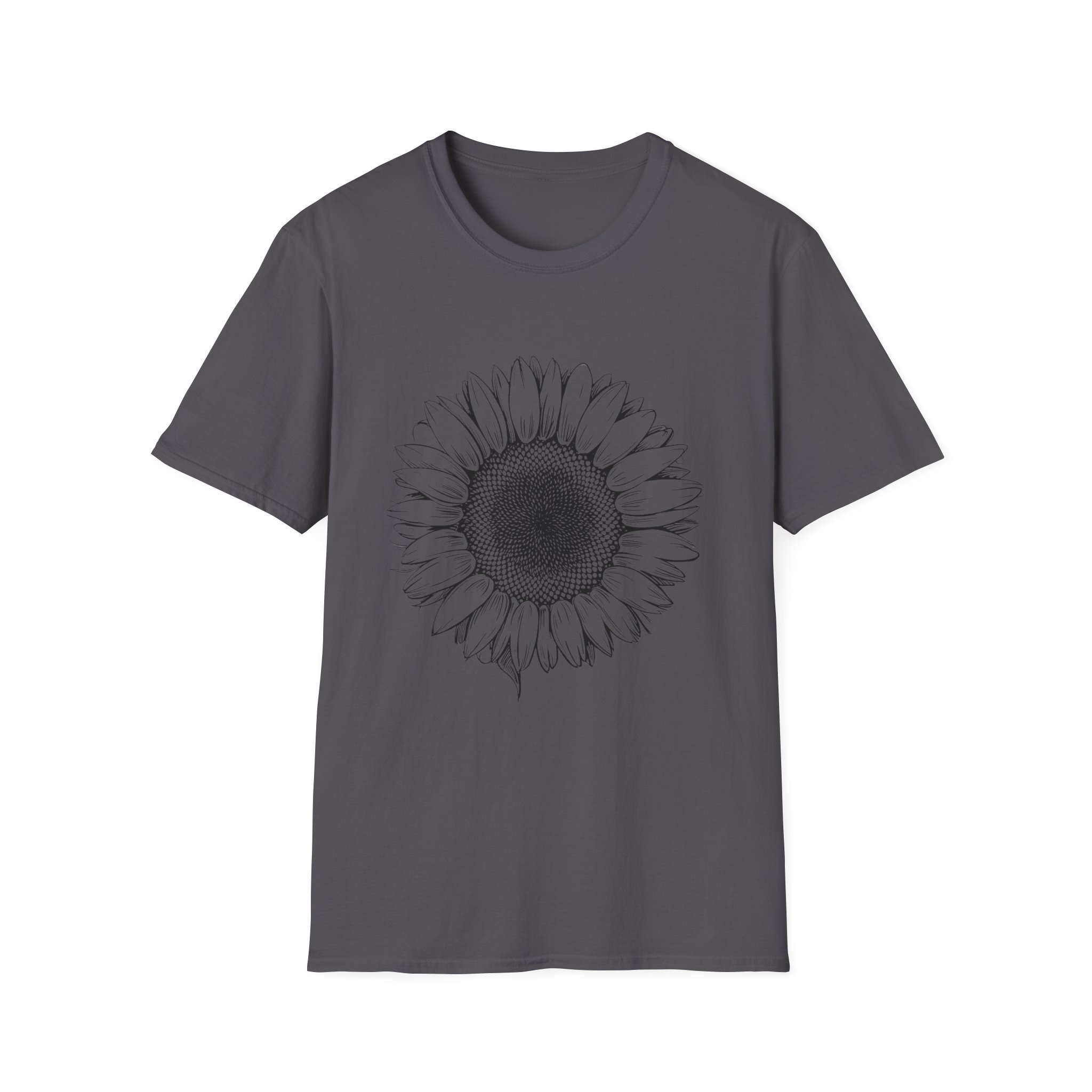 Sunflower Unisex Softstyle T-Shirt - Floral Graphic Tee for Nature Lovers, Gift for Gardeners, Summer Fashion - Image 33