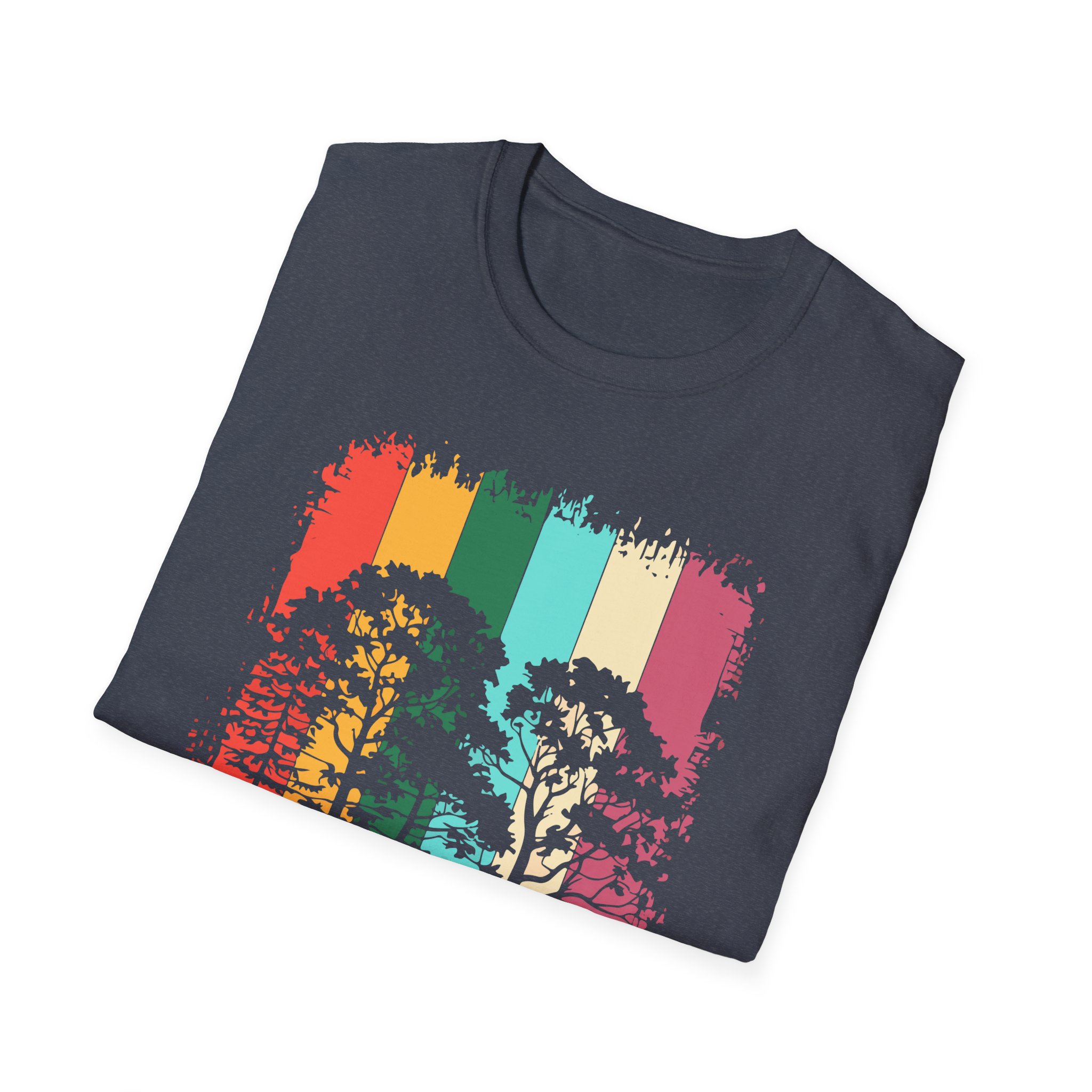 Colorful Nature-Inspired Unisex T-Shirt | Eco-Friendly Tee, Casual Wear, Gift for Nature Lovers, Summer Outfit, Tree - Image 52