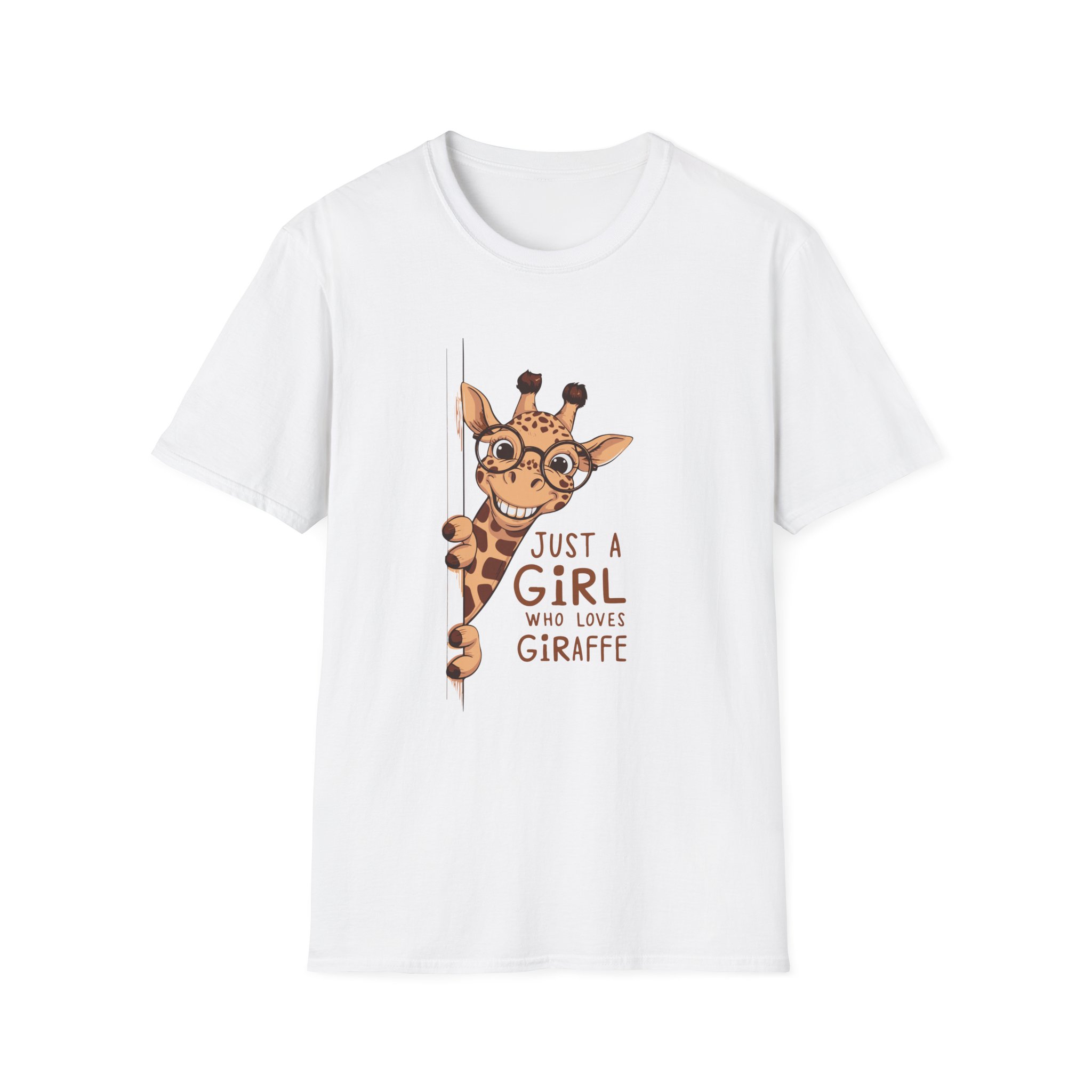 Cute Giraffe Lovers T-Shirt, Perfect Gift for Animal Lovers, Kids & Adults, Birthday, Zoo Visit, Animal Theme