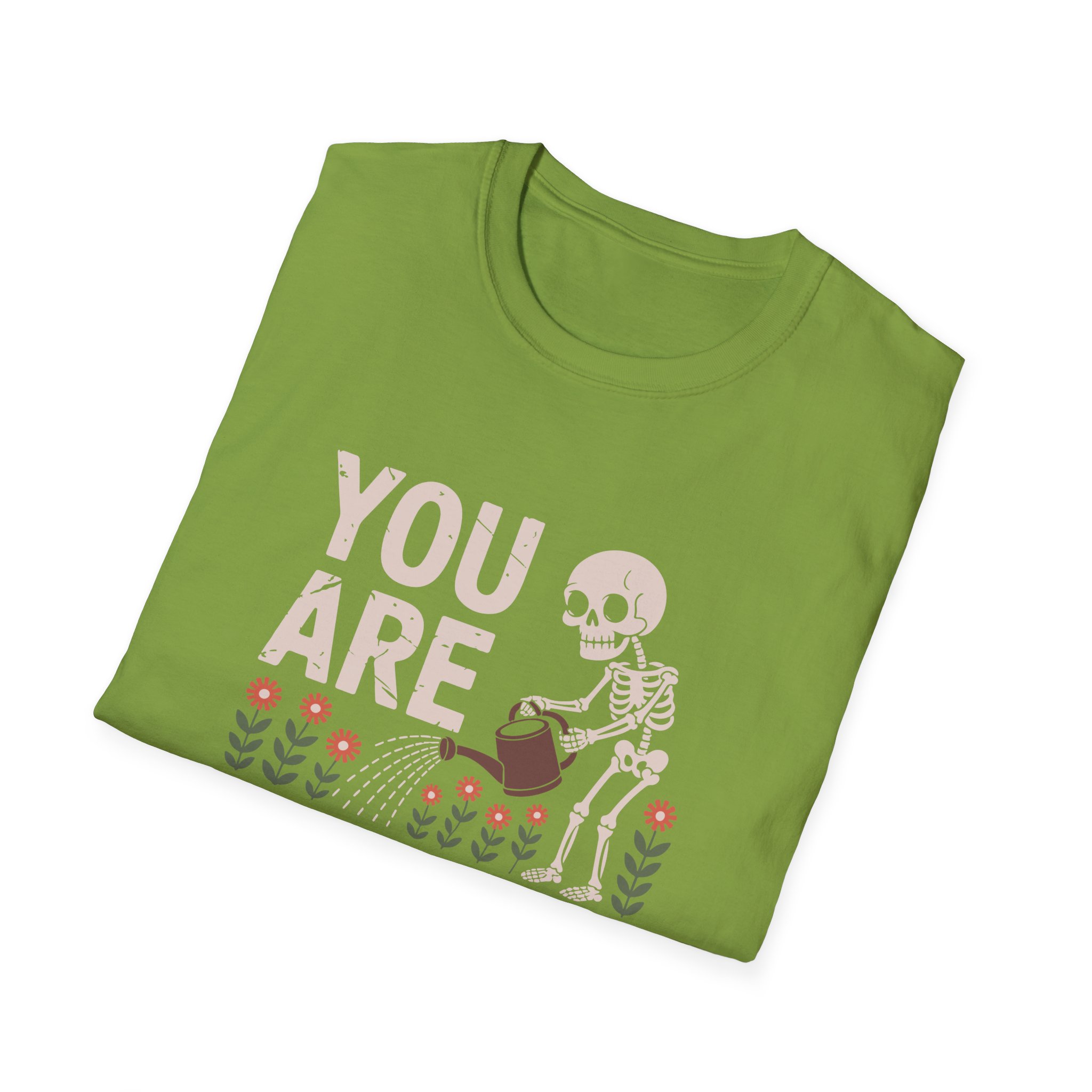 You Are Enough Skeleton T-Shirt, Unisex Tee for Self-Love, Motivational Gift, Casual Wear, Halloween, Affirmation Shirt - Image 24