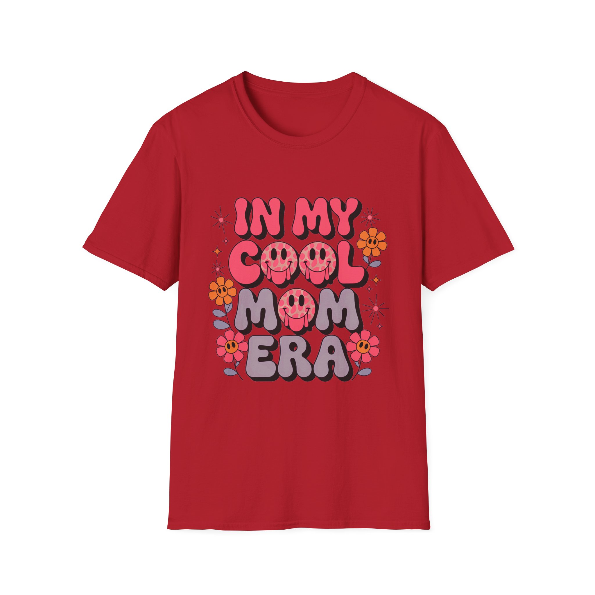 Trendy Unisex T-Shirt - 'In My Cool Mom Era', Gift for Moms, Mother's Day, Casual Wear, Fun Floral Tee - Image 49