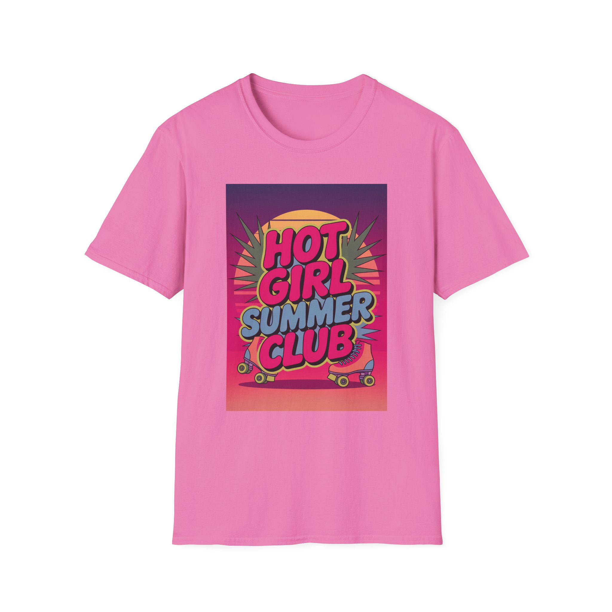 Softstyle T-Shirt, Fun Retro Graphic Tee, Summer Vibes Shirt - Image 79
