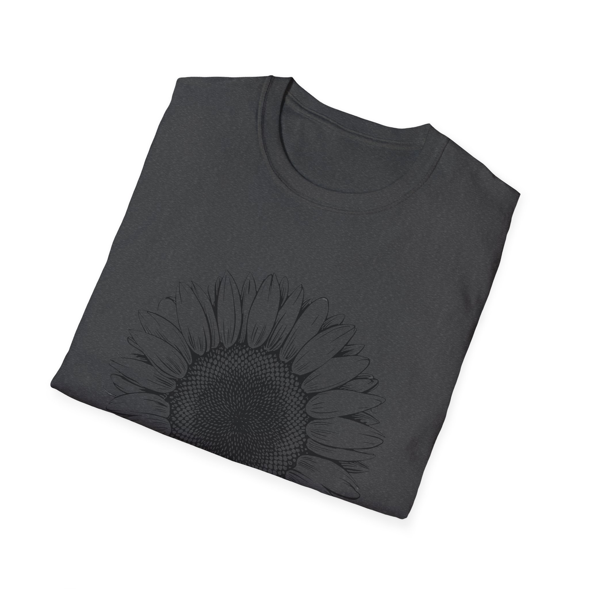 Sunflower Unisex Softstyle T-Shirt - Floral Graphic Tee for Nature Lovers, Gift for Gardeners, Summer Fashion - Image 28