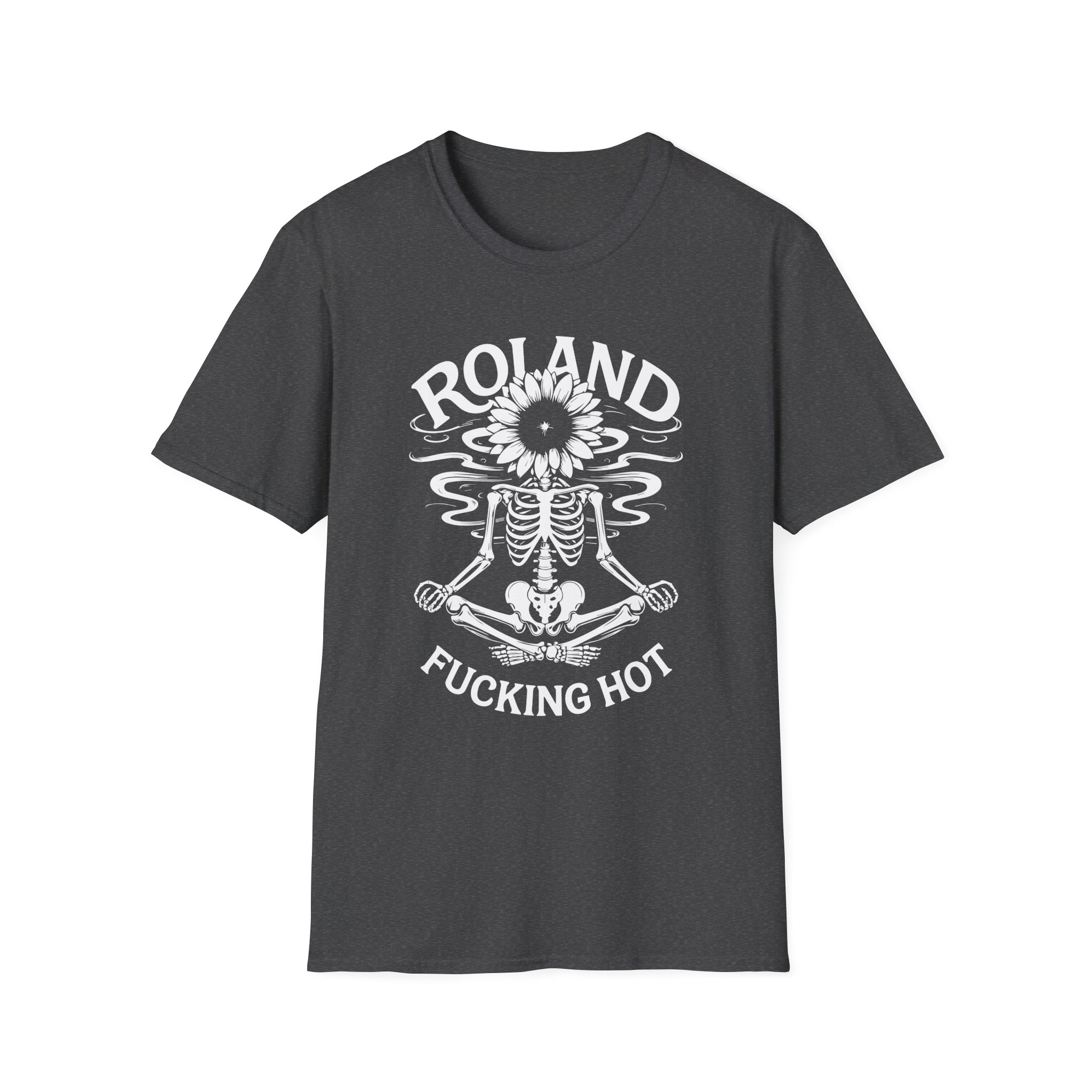 Roland Skeleton T-Shirt, Fun Summer Tee, Gift for Friends, Casual Outfit, Festival Wear, Halloween Apparel - Image 37