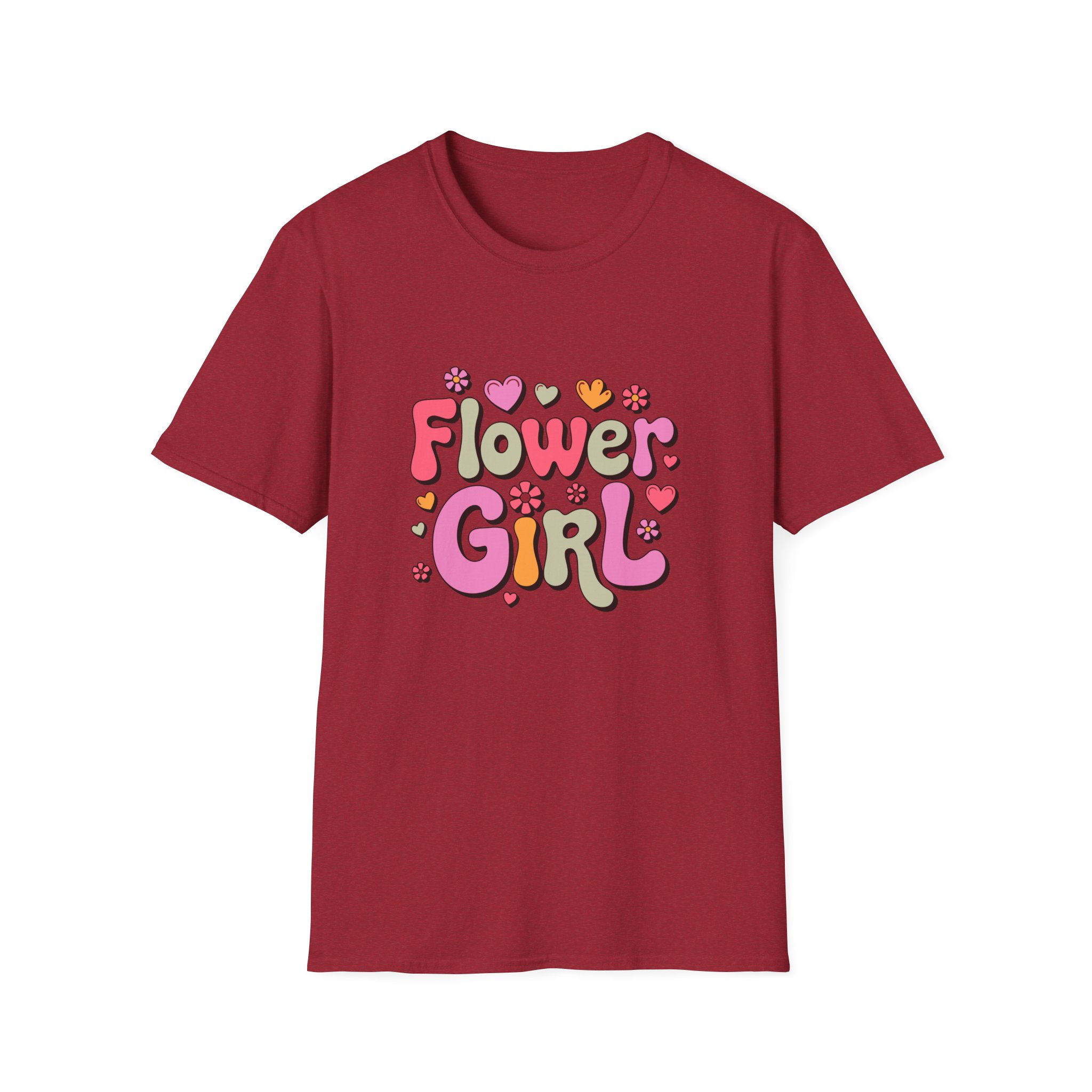 Flower Girl T-Shirt, Fun Floral Graphic Tee, Unisex Casual Shirt, Perfect for Spring Celebrations, Gift for Flower Girls - Image 53