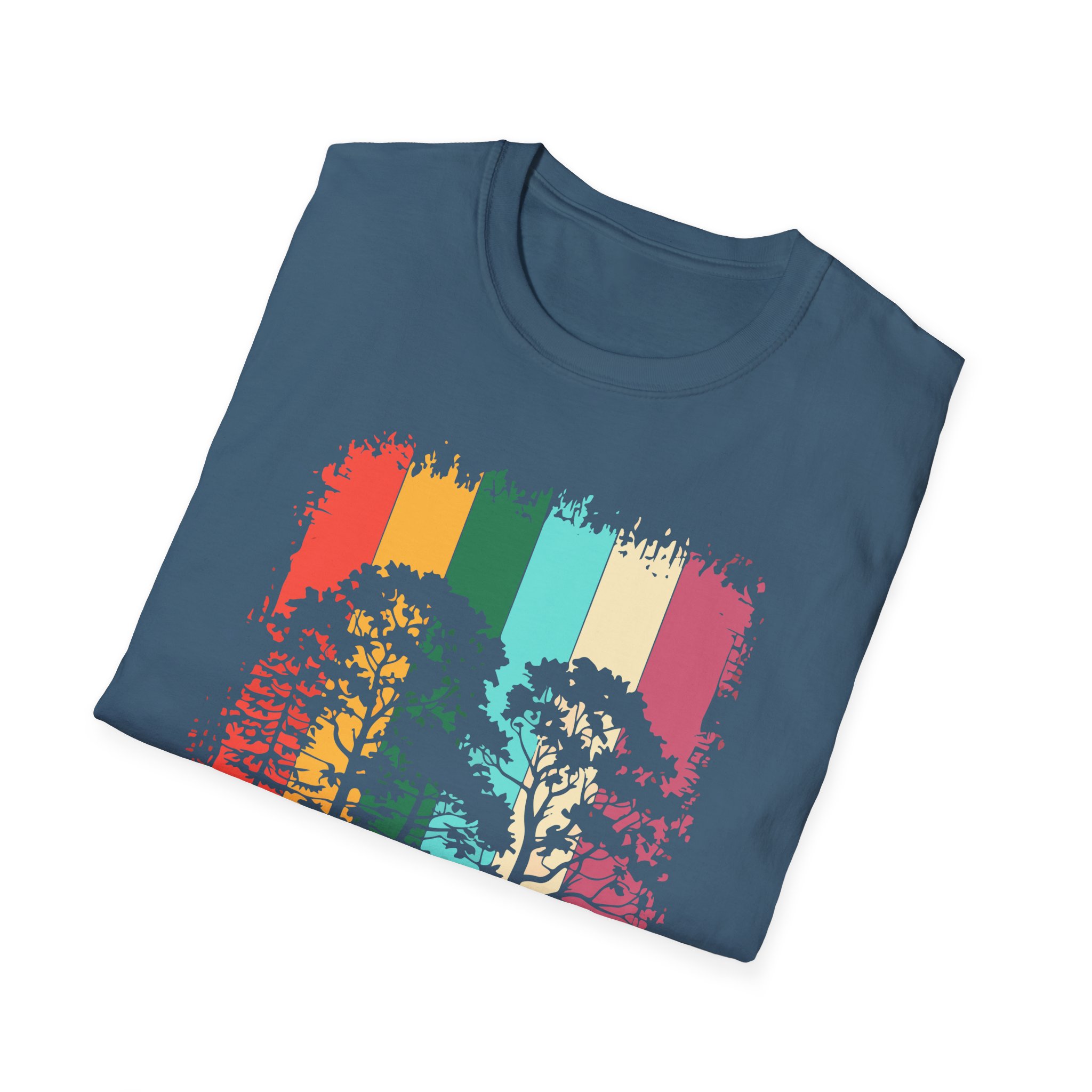 Colorful Nature-Inspired Unisex T-Shirt | Eco-Friendly Tee, Casual Wear, Gift for Nature Lovers, Summer Outfit, Tree - Image 32