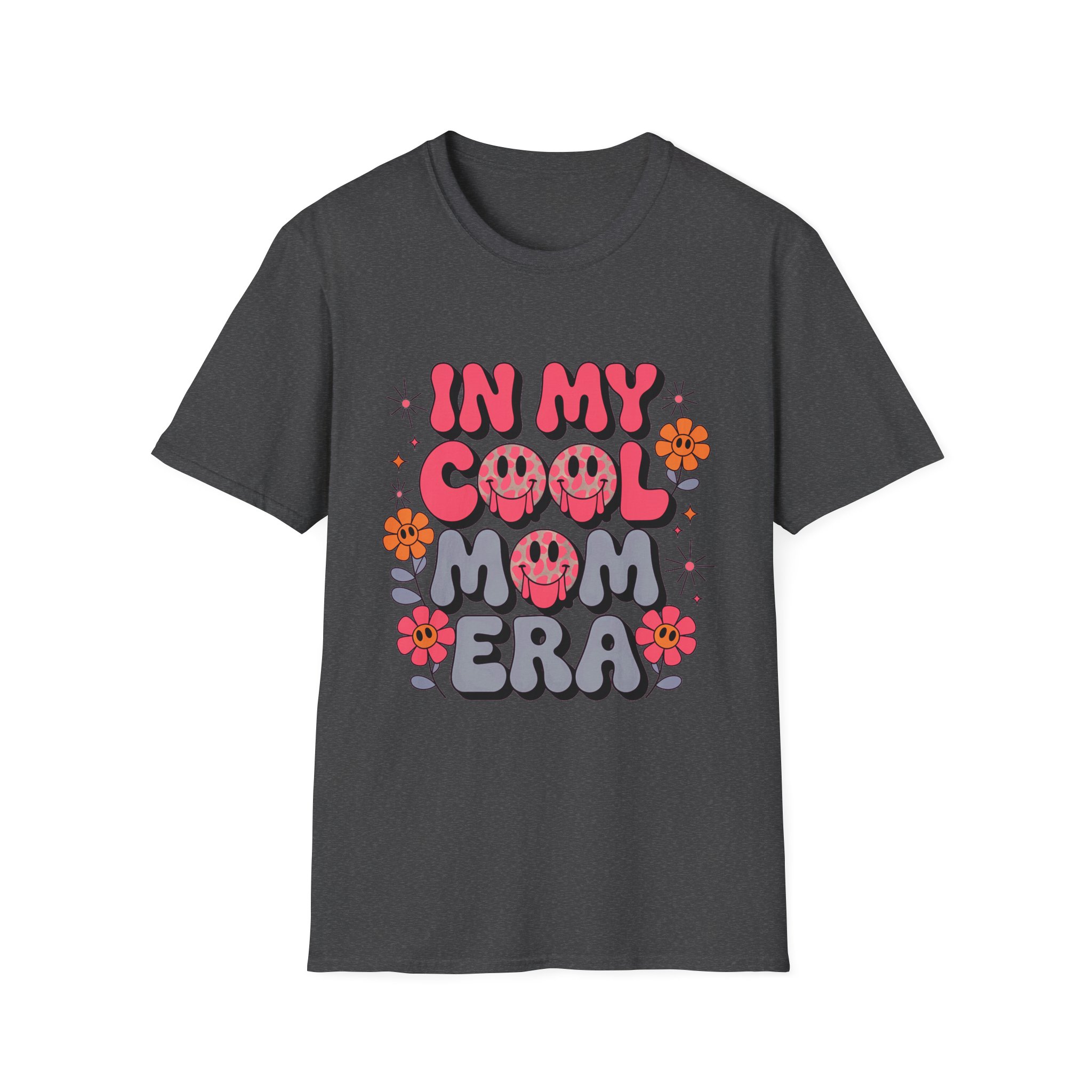 Trendy Unisex T-Shirt - 'In My Cool Mom Era', Gift for Moms, Mother's Day, Casual Wear, Fun Floral Tee - Image 25