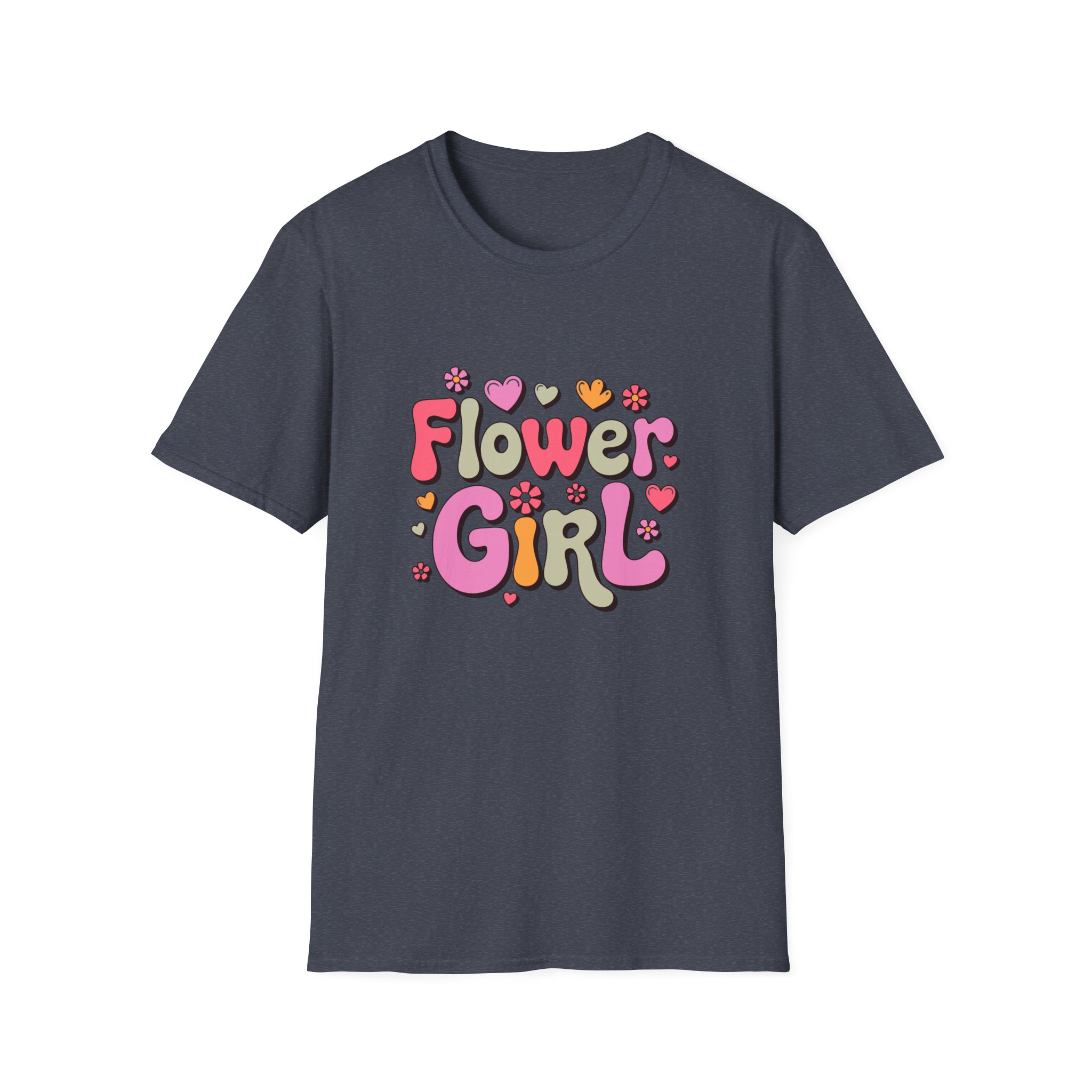 Flower Girl T-Shirt, Fun Floral Graphic Tee, Unisex Casual Shirt, Perfect for Spring Celebrations, Gift for Flower Girls - Image 41