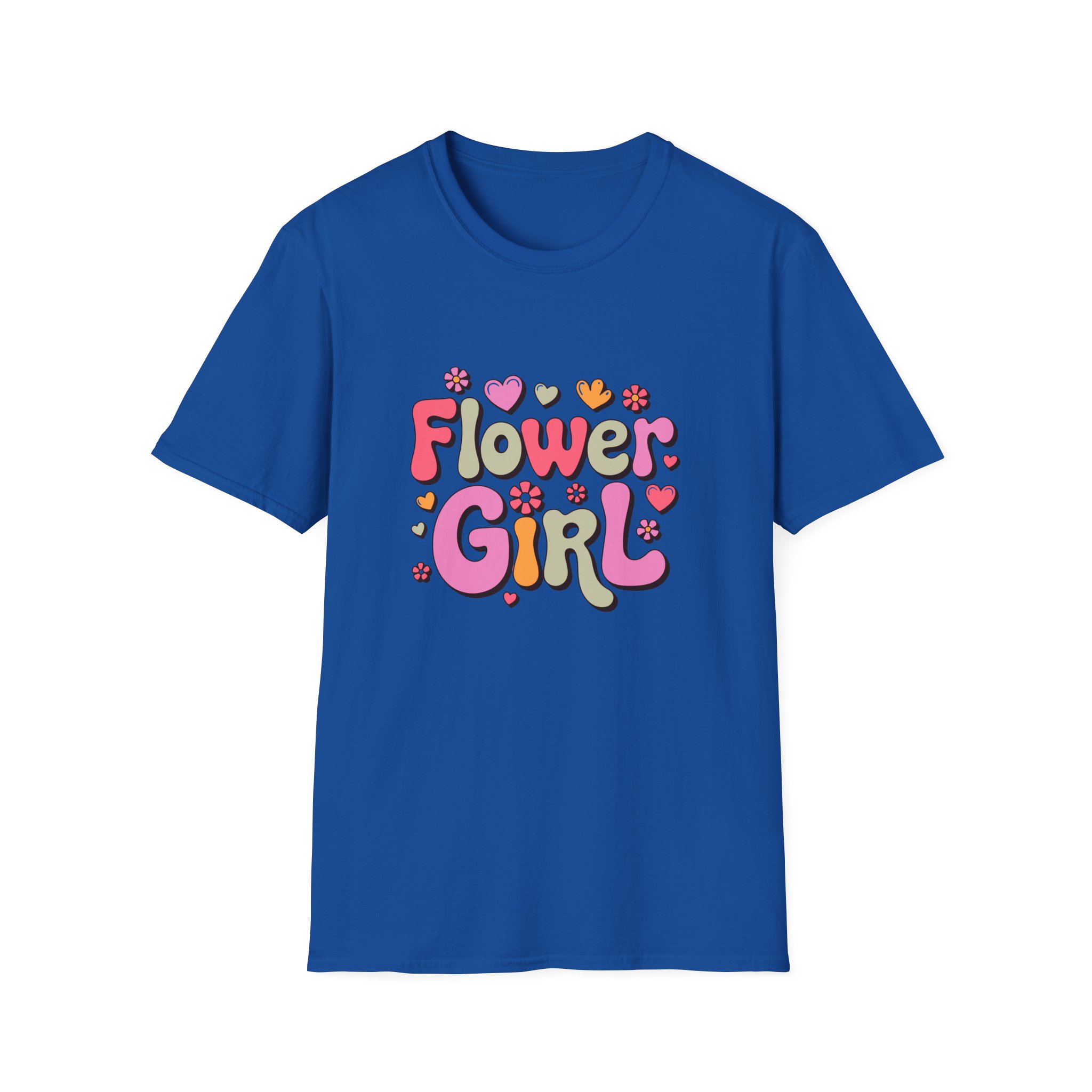 Flower Girl T-Shirt, Fun Floral Graphic Tee, Unisex Casual Shirt, Perfect for Spring Celebrations, Gift for Flower Girls - Image 29