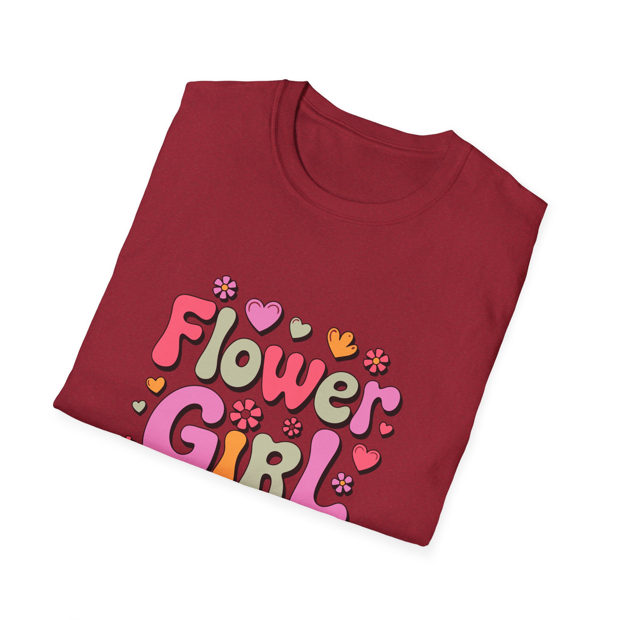 Flower Girl T-Shirt, Fun Floral Graphic Tee, Unisex Casual Shirt, Perfect for Spring Celebrations, Gift for Flower Girls - Image 56