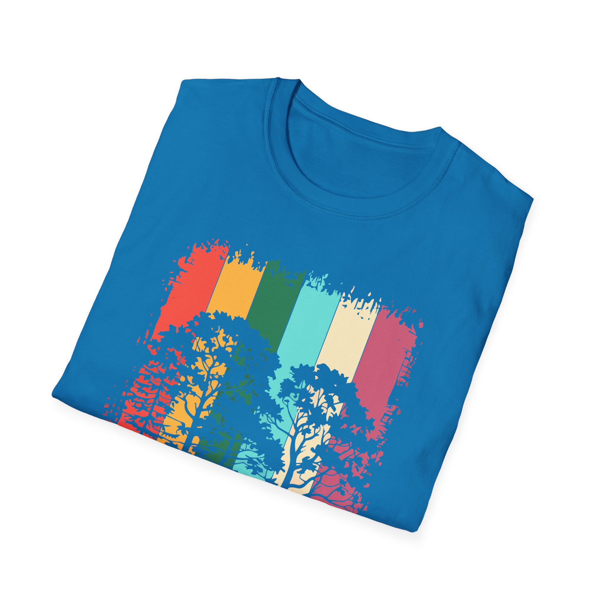 Colorful Nature-Inspired Unisex T-Shirt | Eco-Friendly Tee, Casual Wear, Gift for Nature Lovers, Summer Outfit, Tree - Image 36