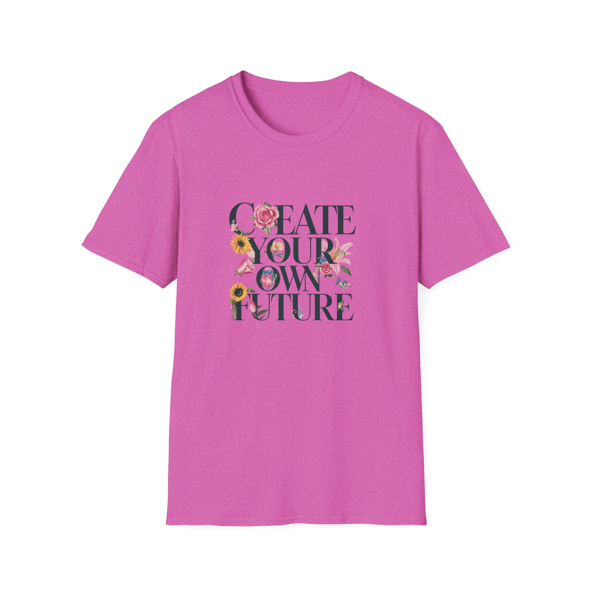 Inspirational T-Shirt, Create Your Own Future Tee, Motivational Gift, Positive Vibes Shirt, Self-Expression Top, Everyday - Image 61