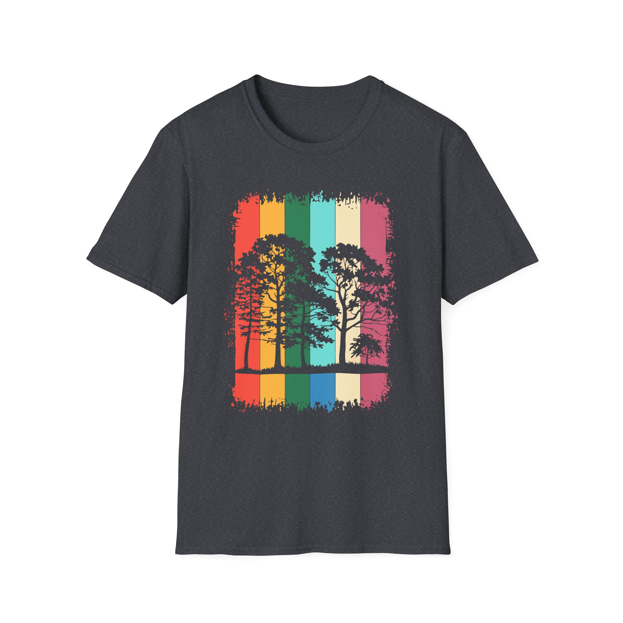 Colorful Nature-Inspired Unisex T-Shirt | Eco-Friendly Tee, Casual Wear, Gift for Nature Lovers, Summer Outfit, Tree - Image 41