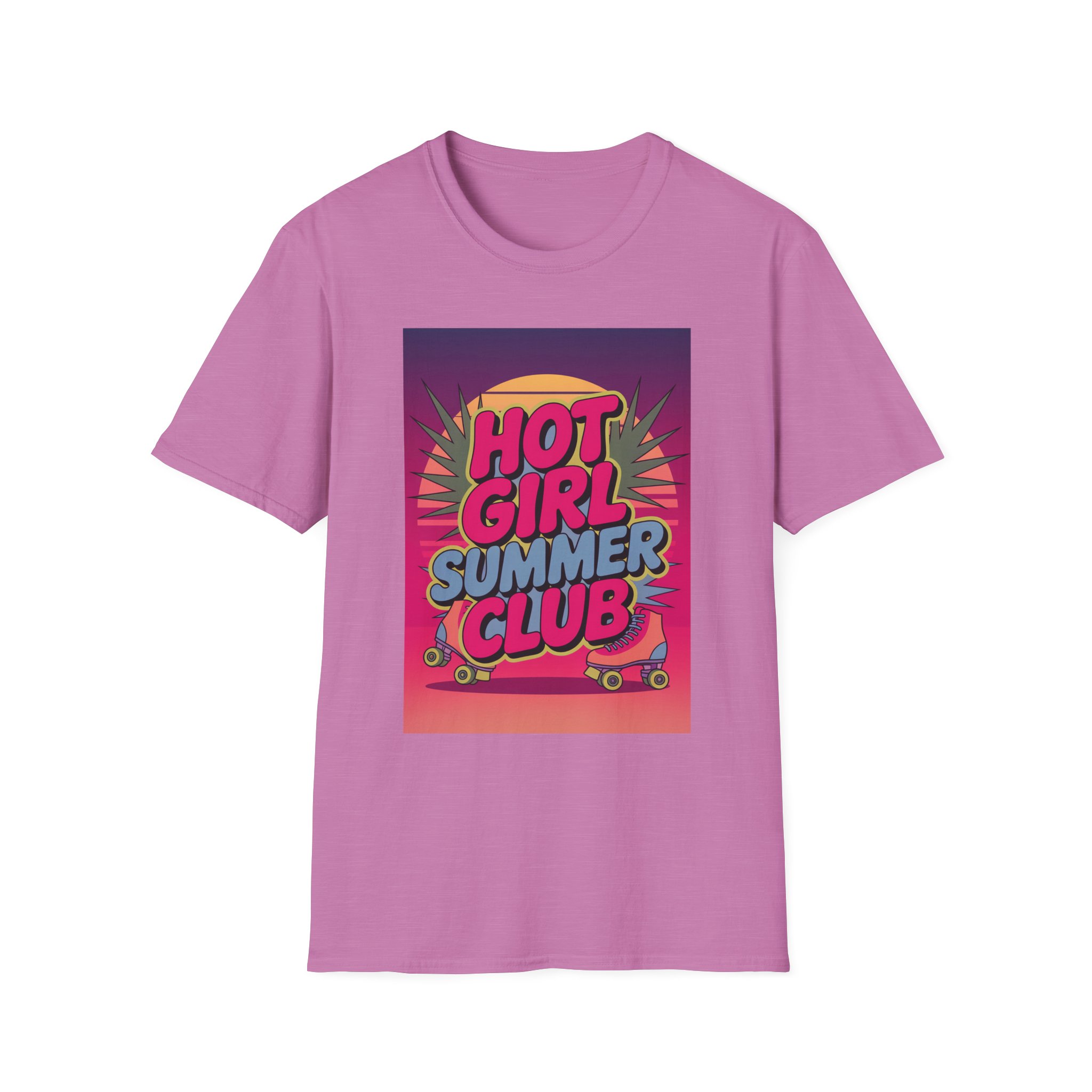 Softstyle T-Shirt, Fun Retro Graphic Tee, Summer Vibes Shirt - Image 49