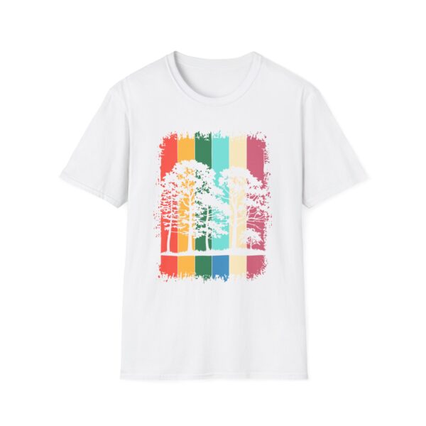 Colorful Nature-Inspired Unisex T-Shirt | Eco-Friendly Tee, Casual Wear, Gift for Nature Lovers, Summer Outfit, Tree