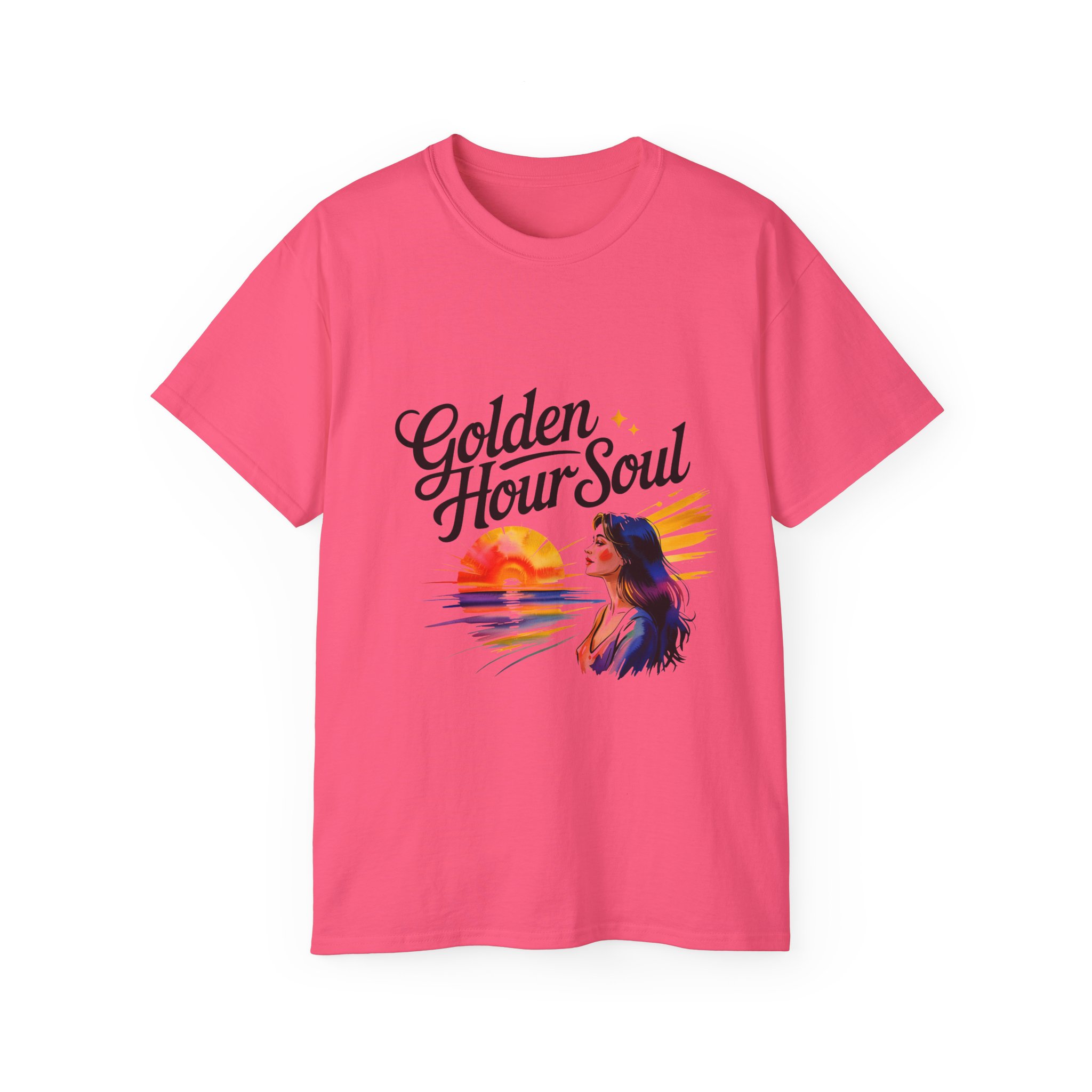 Golden Hour Soul Tee - Unisex Cotton T-Shirt, Comfortable Casual Wear, Perfect for Nature Lovers, Gift for Friends, Summer - Image 61