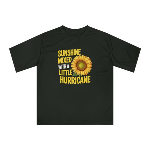 Sunshine Mixed with a Little Hurricane Unisex Performance T-shirt - Gift for Nature Lovers, Casual Wear, Summer Fashion,