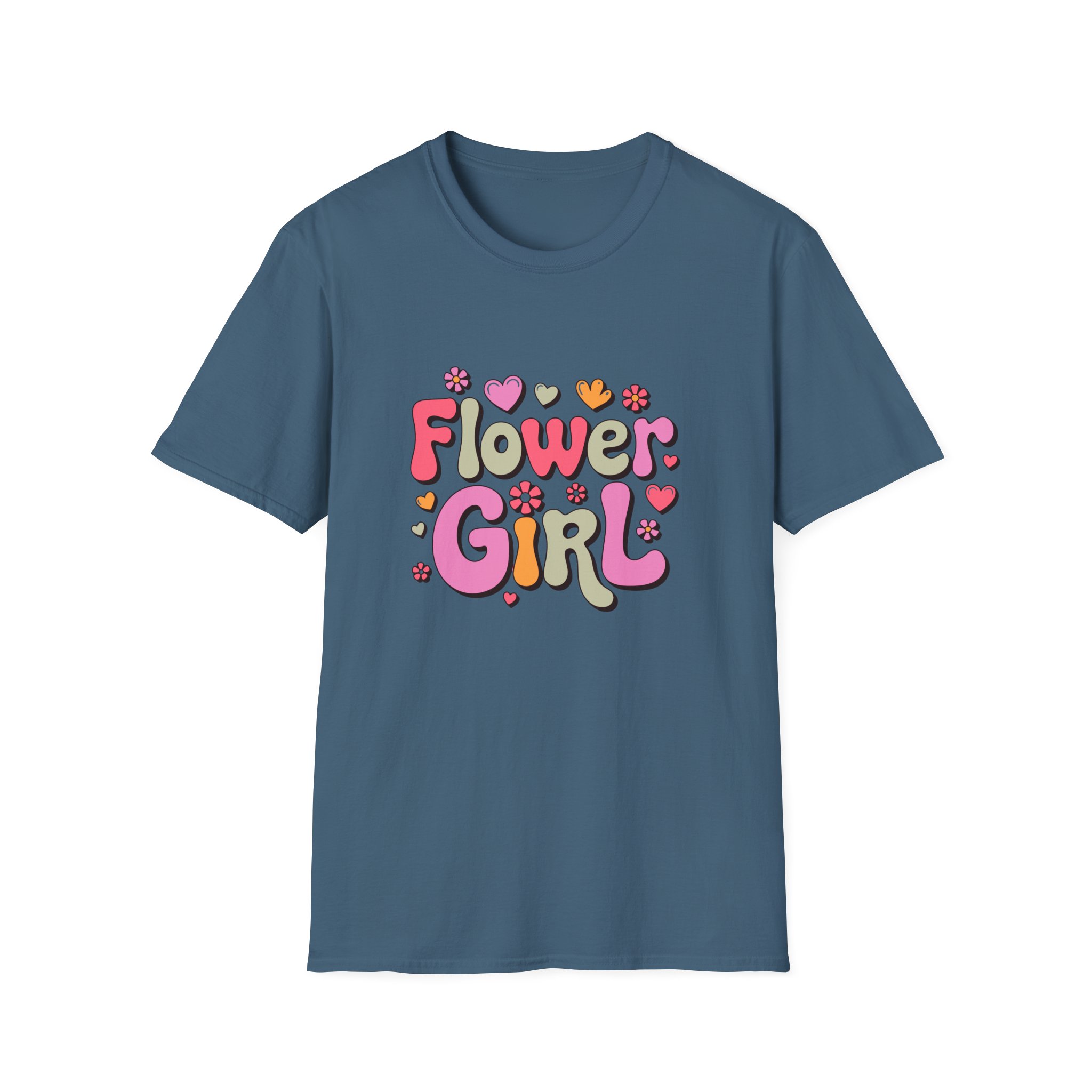 Flower Girl T-Shirt, Fun Floral Graphic Tee, Unisex Casual Shirt, Perfect for Spring Celebrations, Gift for Flower Girls - Image 25