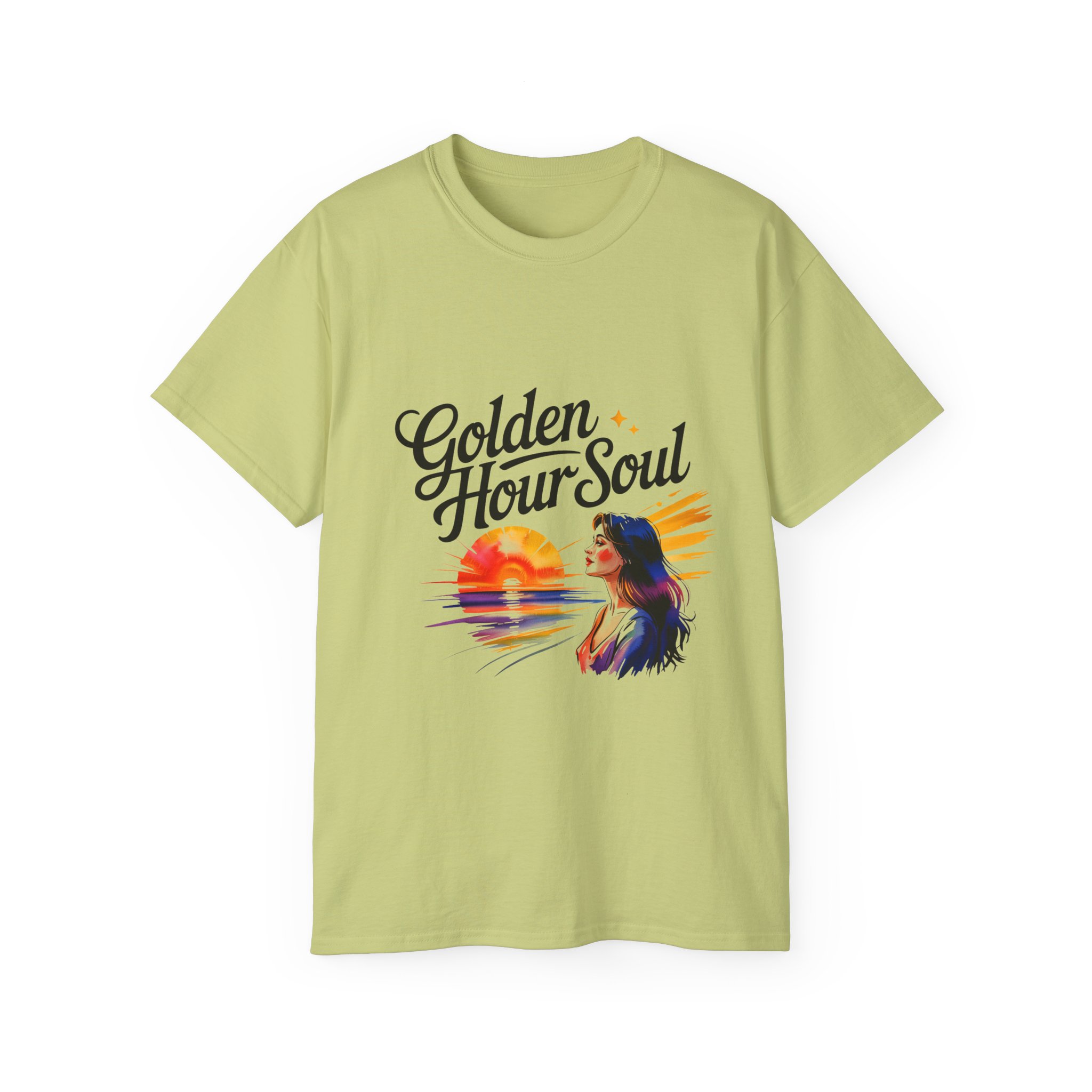 Golden Hour Soul Tee - Unisex Cotton T-Shirt, Comfortable Casual Wear, Perfect for Nature Lovers, Gift for Friends, Summer - Image 33