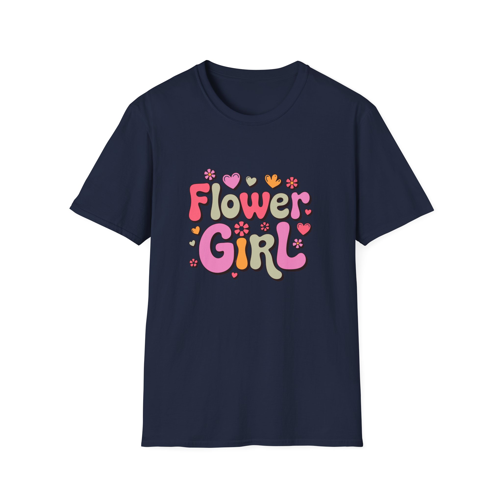 Flower Girl T-Shirt, Fun Floral Graphic Tee, Unisex Casual Shirt, Perfect for Spring Celebrations, Gift for Flower Girls - Image 37