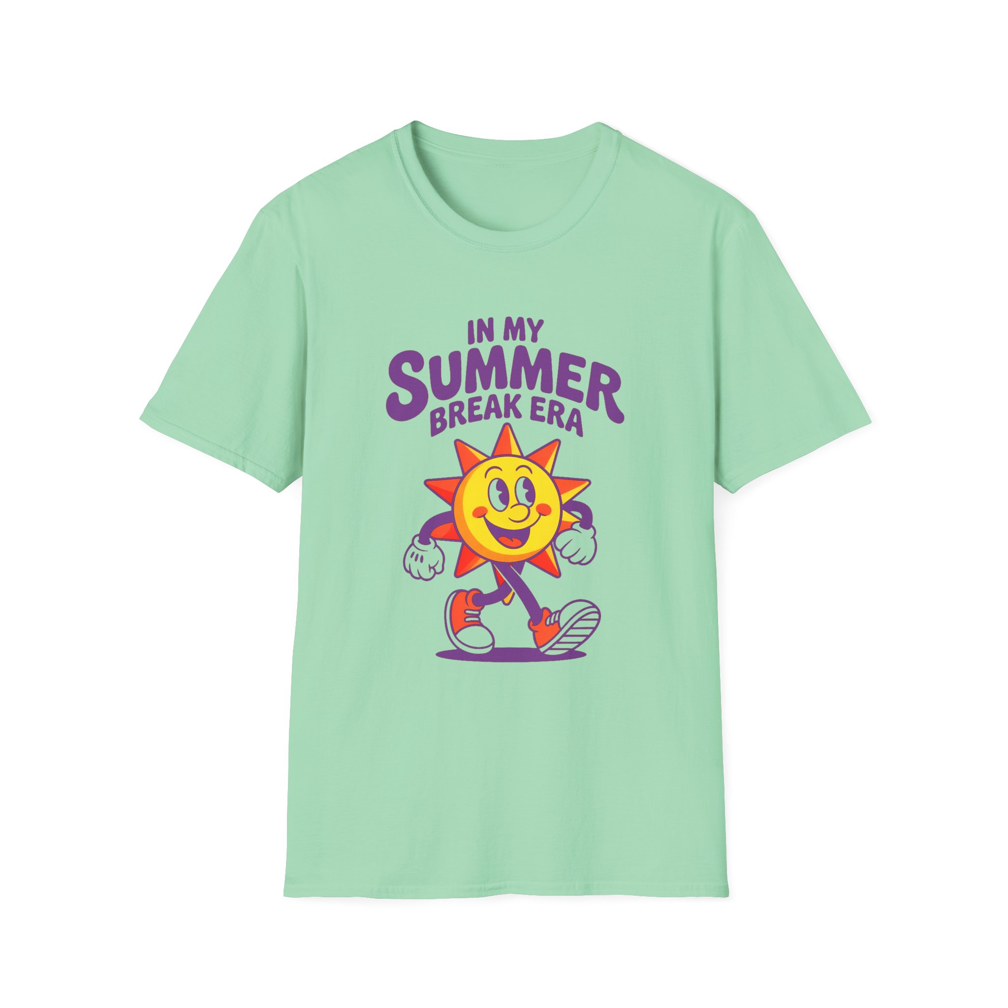 Summer Break T-Shirt, Fun Graphic Tee, Vacation Apparel, Unisex Summer Shirt, Sunshine Theme Clothing, Casual Outfit - Image 2