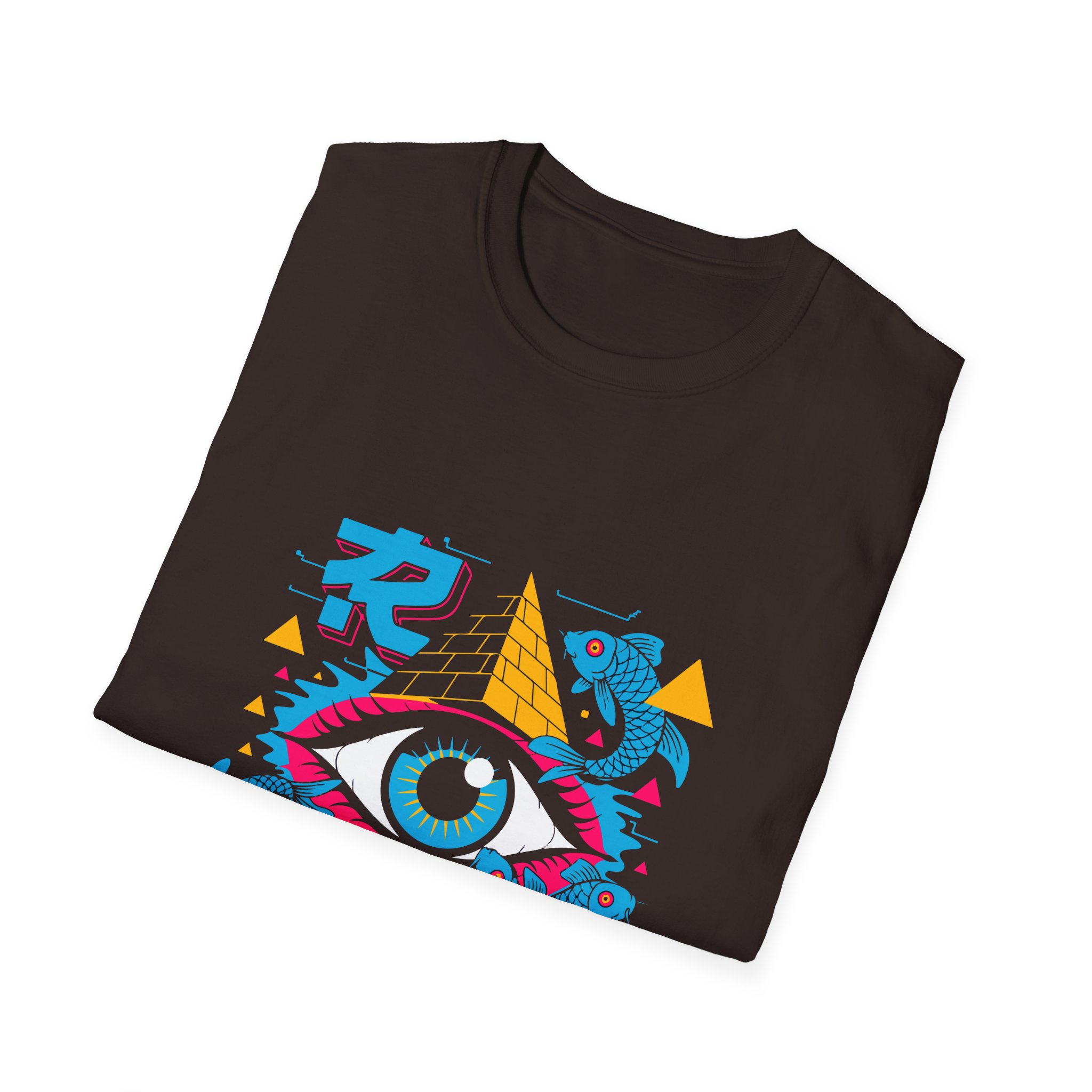 Eye-Catching Graphic T-Shirt, Trendy Unisex Tee, Perfect for Festivals, Gift for Art Lovers, Stylish Casual Wear - Image 8