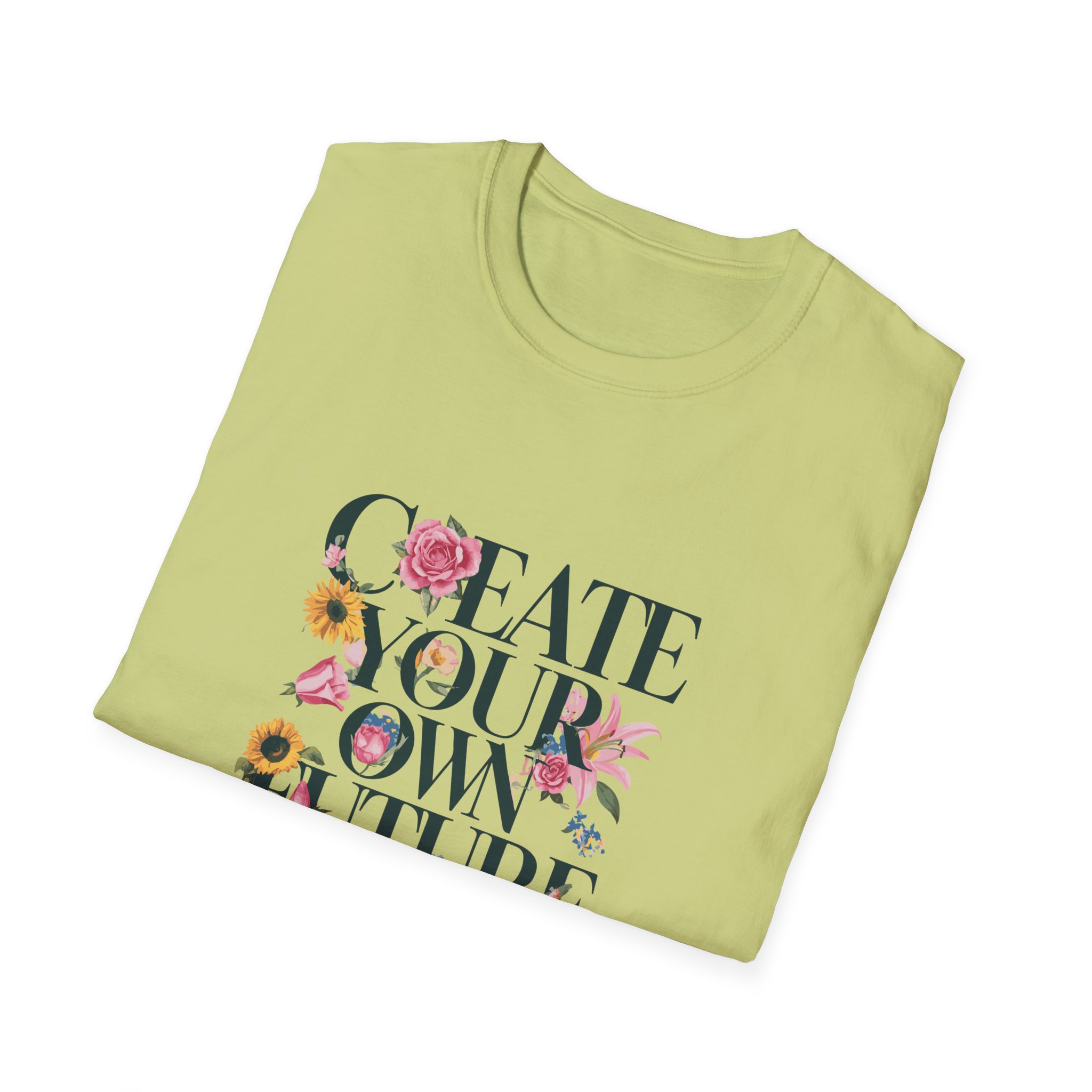 Inspirational T-Shirt, Create Your Own Future Tee, Motivational Gift, Positive Vibes Shirt, Self-Expression Top, Everyday - Image 16