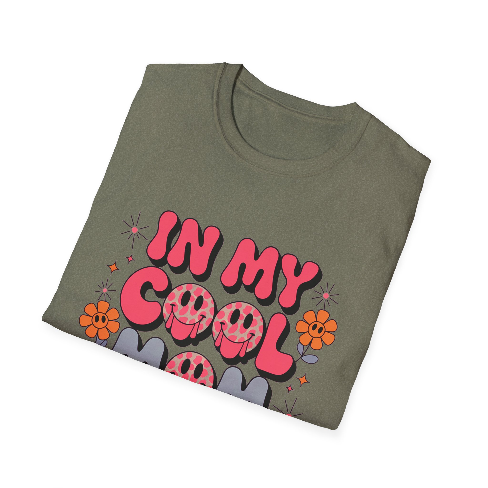 Trendy Unisex T-Shirt - 'In My Cool Mom Era', Gift for Moms, Mother's Day, Casual Wear, Fun Floral Tee - Image 20