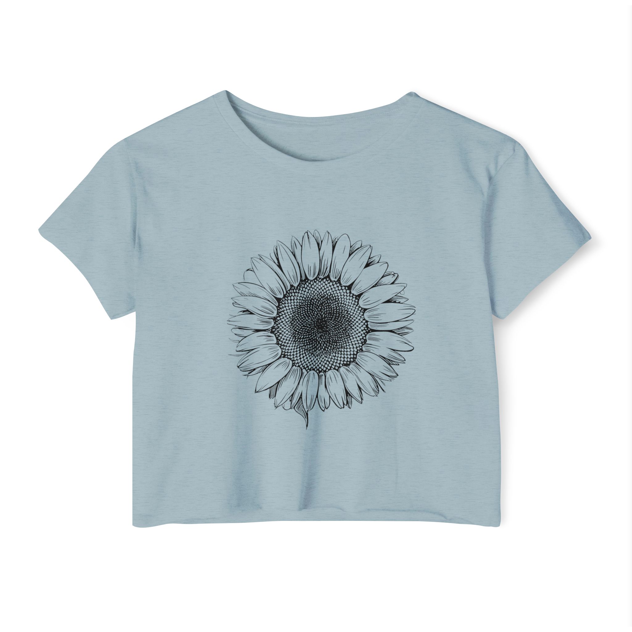 Sunflower Women's Festival Crop Top | Boho Chic Tee for Summer Events, Music Festivals, Beach Days, Casual Wear - Image 21