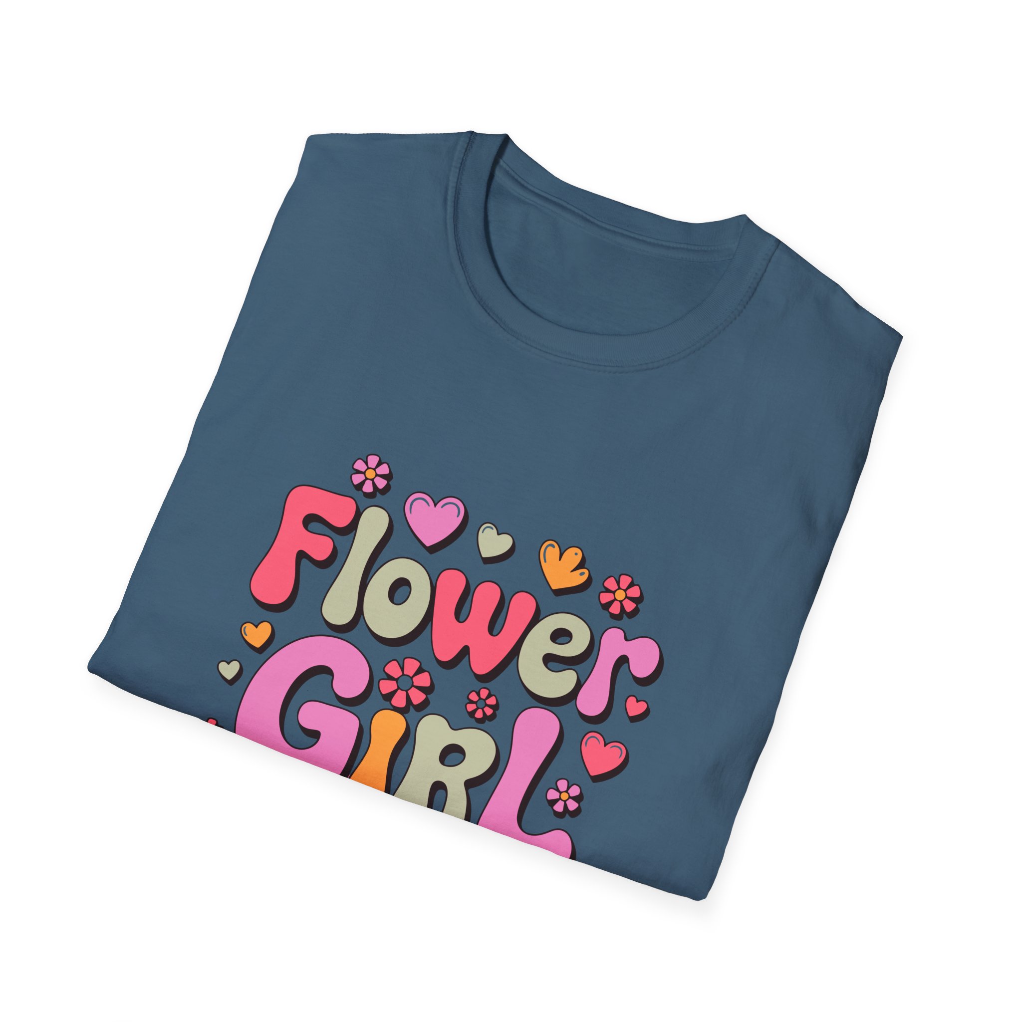 Flower Girl T-Shirt, Fun Floral Graphic Tee, Unisex Casual Shirt, Perfect for Spring Celebrations, Gift for Flower Girls - Image 28