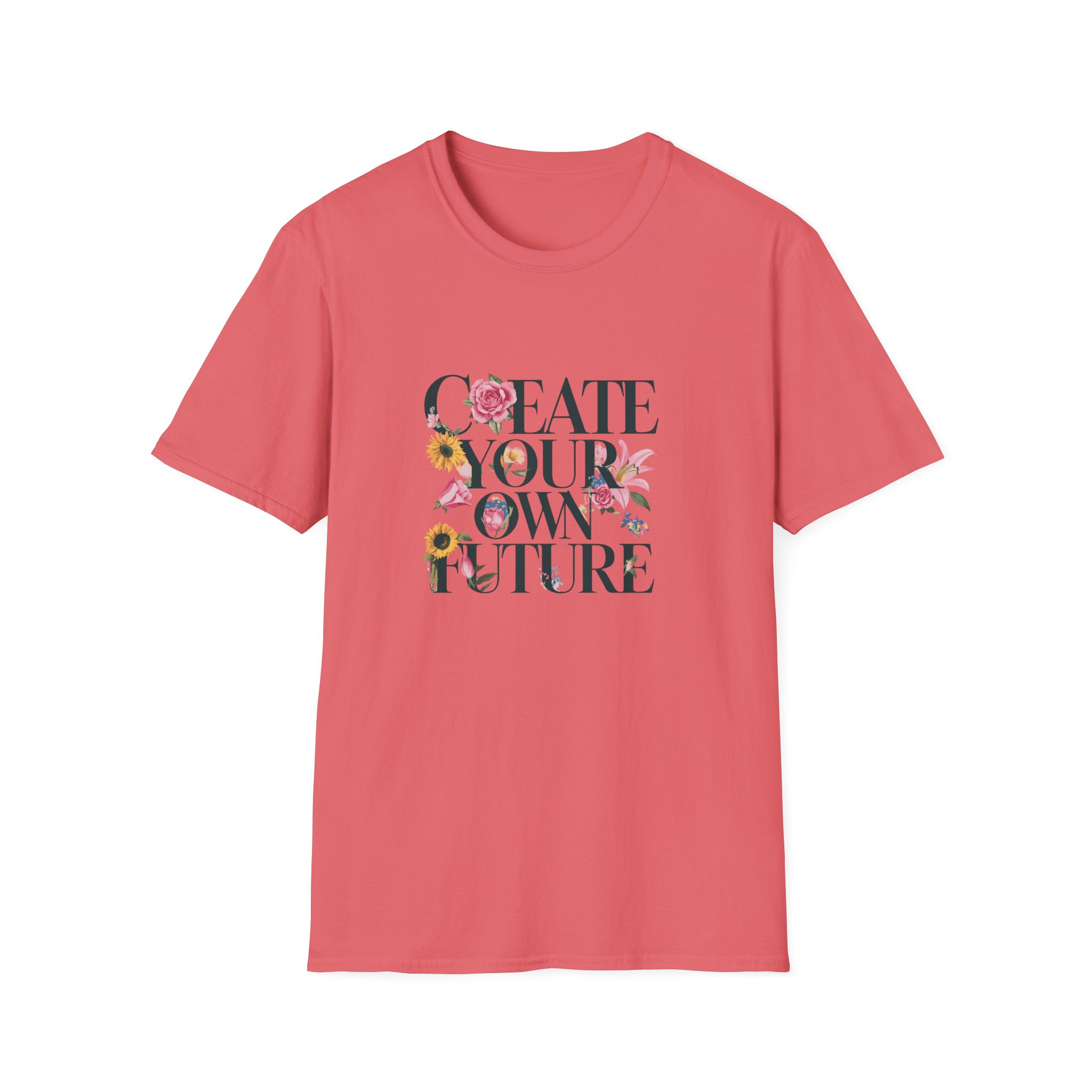 Inspirational T-Shirt, Create Your Own Future Tee, Motivational Gift, Positive Vibes Shirt, Self-Expression Top, Everyday - Image 5