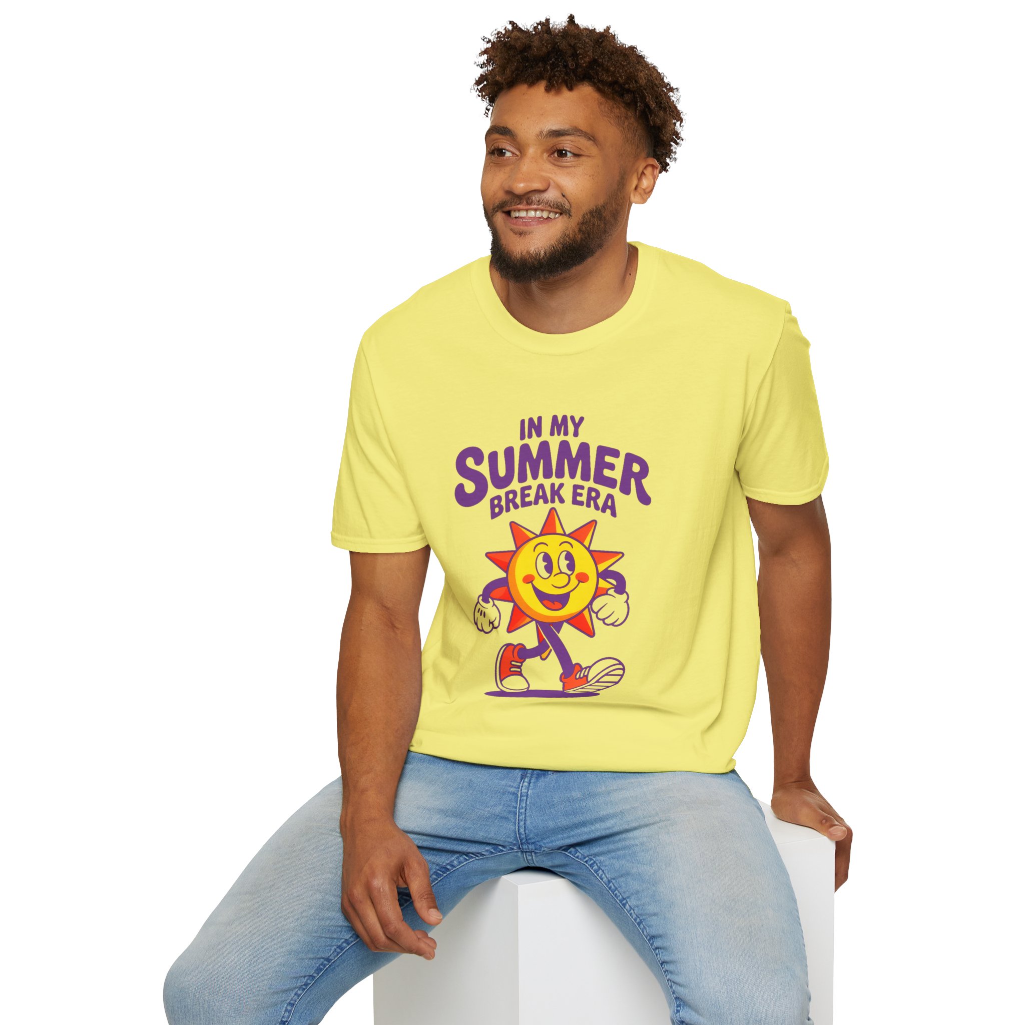 Summer Break T-Shirt, Fun Graphic Tee, Vacation Apparel, Unisex Summer Shirt, Sunshine Theme Clothing, Casual Outfit - Image 42