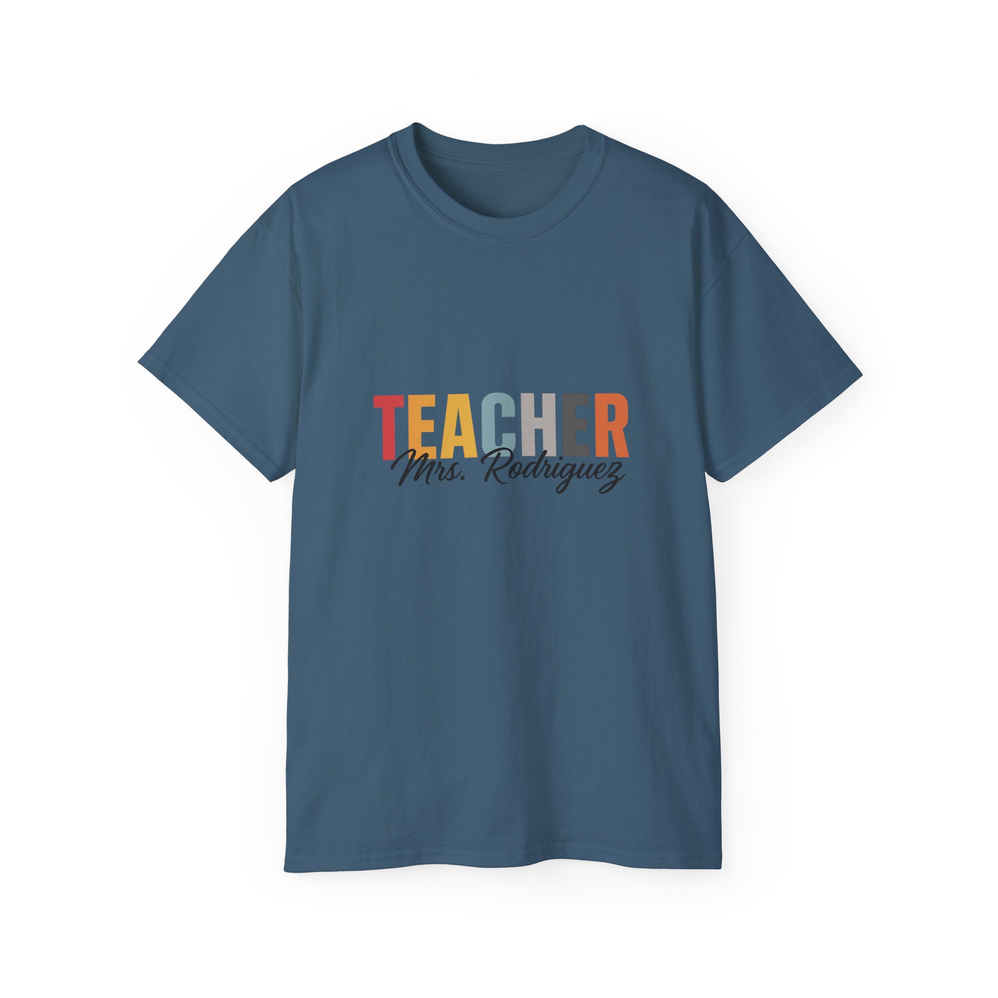 Personalized Teacher Tee for Educators, Great Gift for Teachers, Unisex Cotton Shirt, Back to School Apparel, Teacher's Day - Image 57