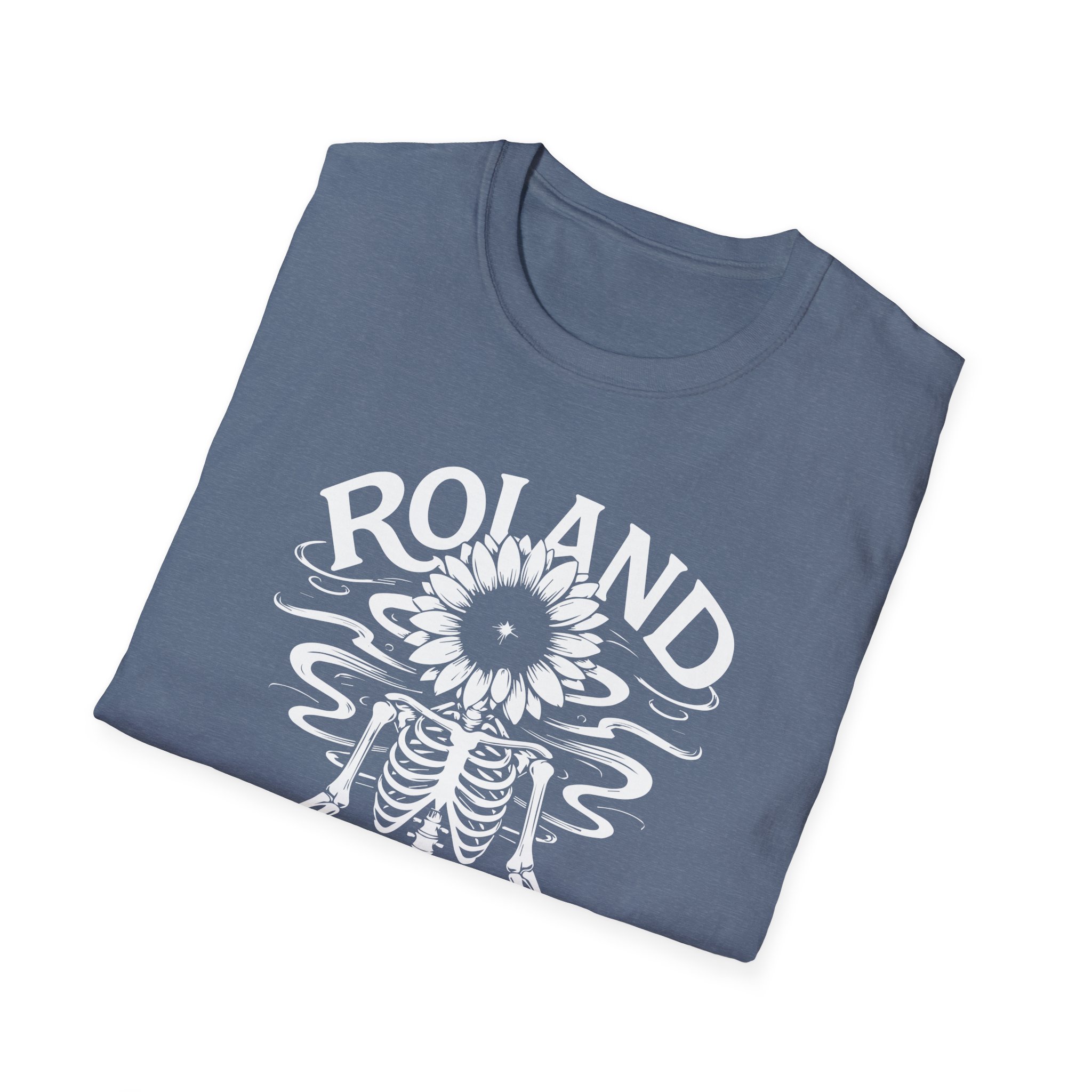 Roland Skeleton T-Shirt, Fun Summer Tee, Gift for Friends, Casual Outfit, Festival Wear, Halloween Apparel - Image 48