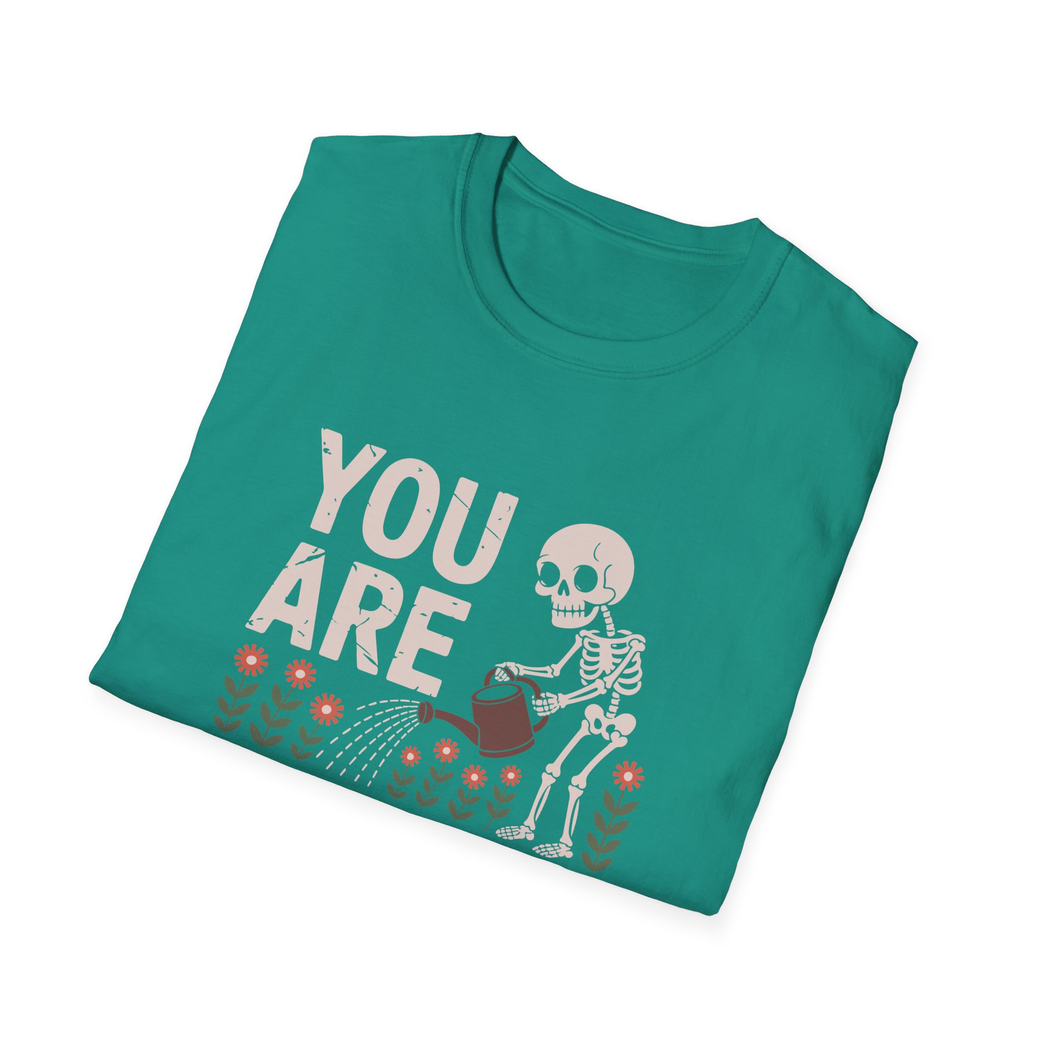 You Are Enough Skeleton T-Shirt, Unisex Tee for Self-Love, Motivational Gift, Casual Wear, Halloween, Affirmation Shirt - Image 48