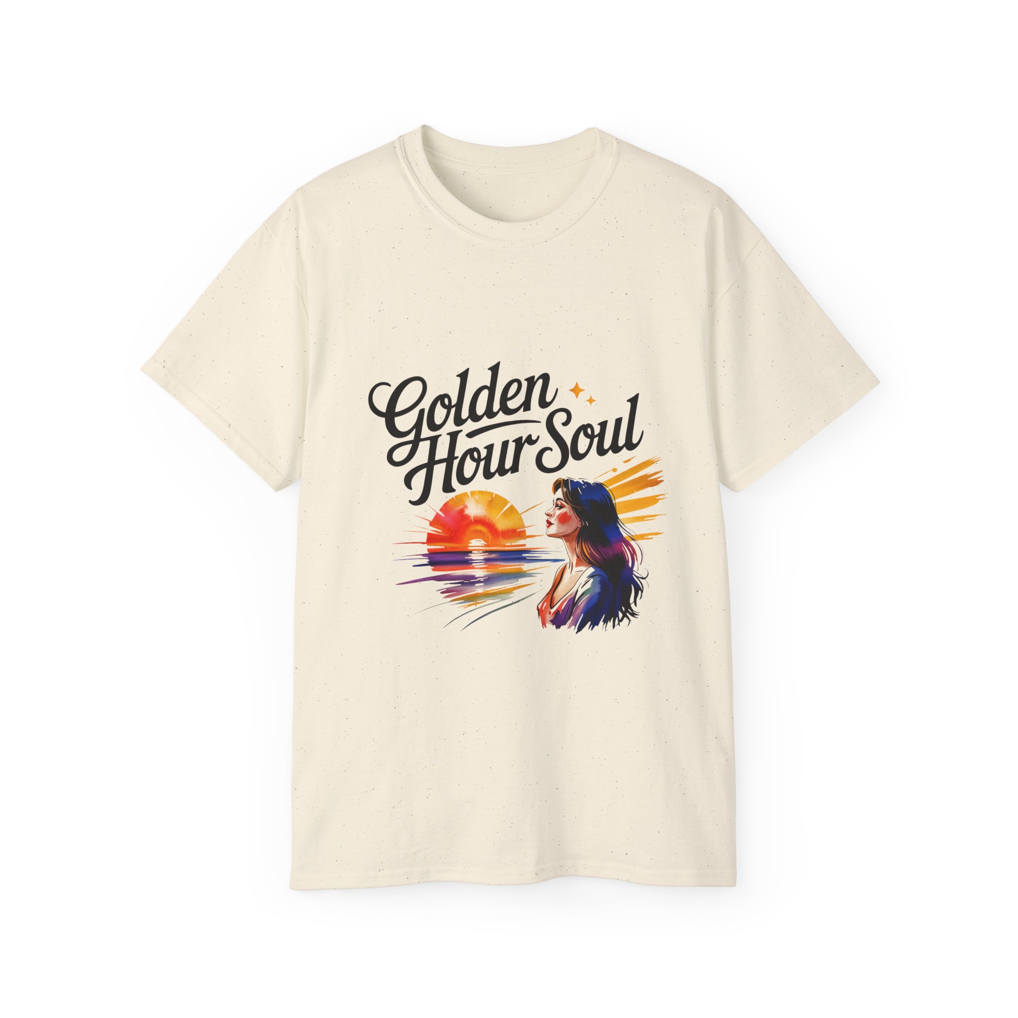 Golden Hour Soul Tee - Unisex Cotton T-Shirt, Comfortable Casual Wear, Perfect for Nature Lovers, Gift for Friends, Summer - Image 25