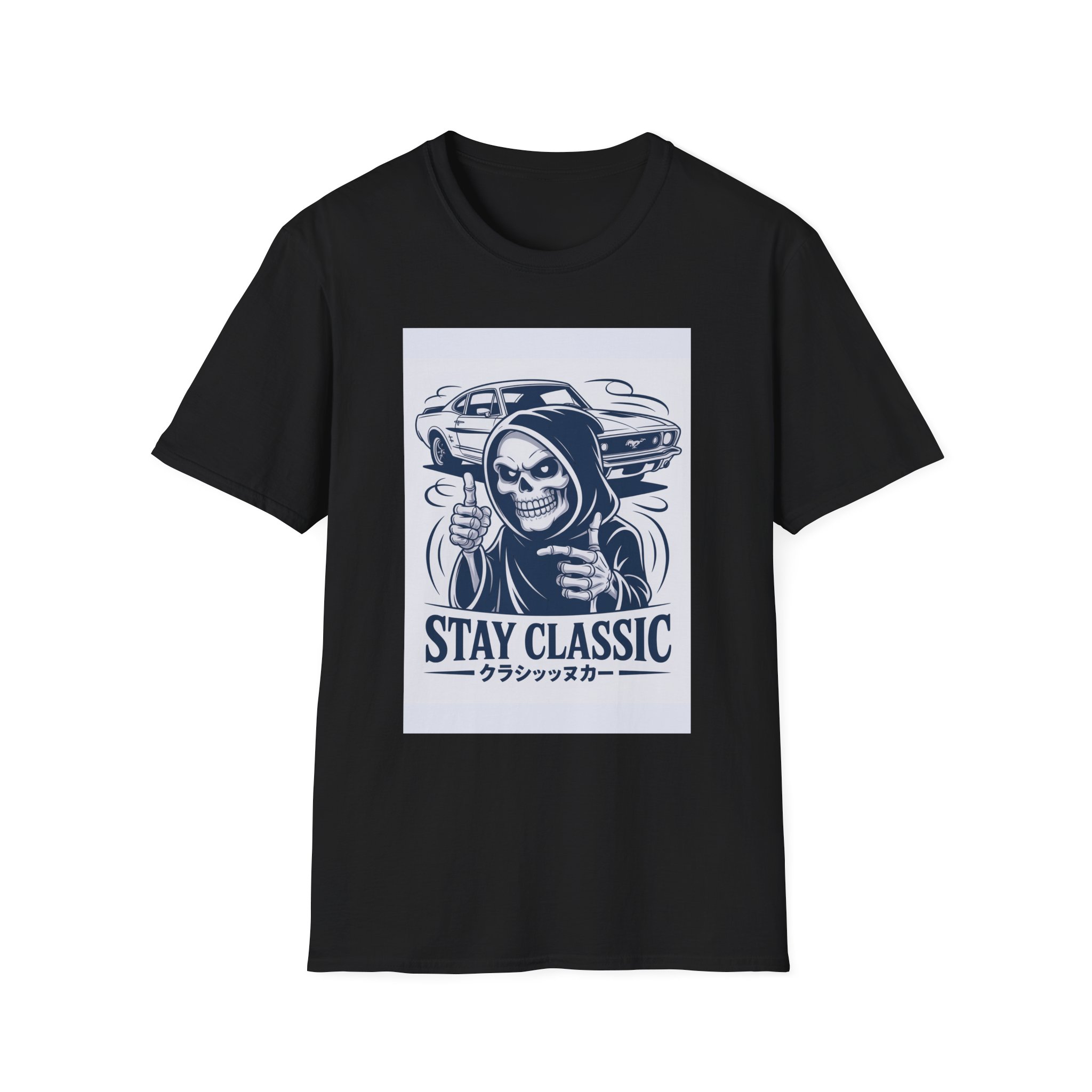 Unisex Classic Car Graphic Tee, Stay Classic T-Shirt, Vintage Car Lover Gift, Cool Streetwear, Perfect for Car Shows - Image 7